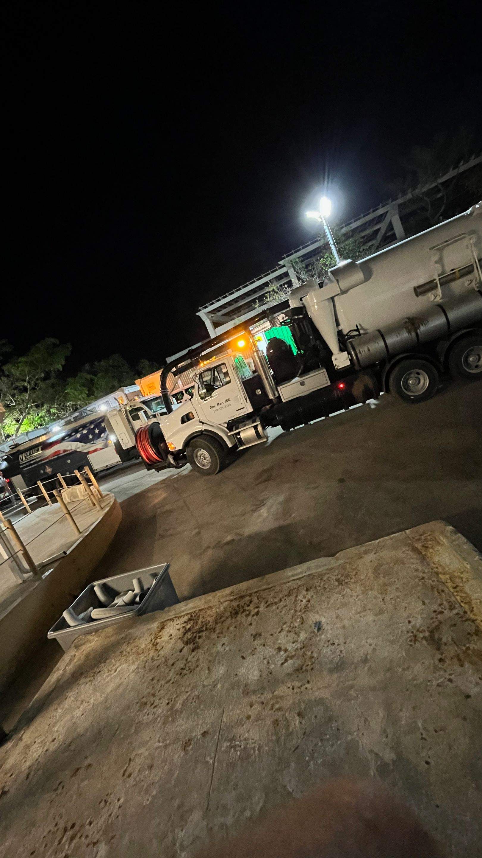 Ritz-Carlton NW Service Area Drain Cleaning by Don Mar, Inc. Storm Water Solutions
