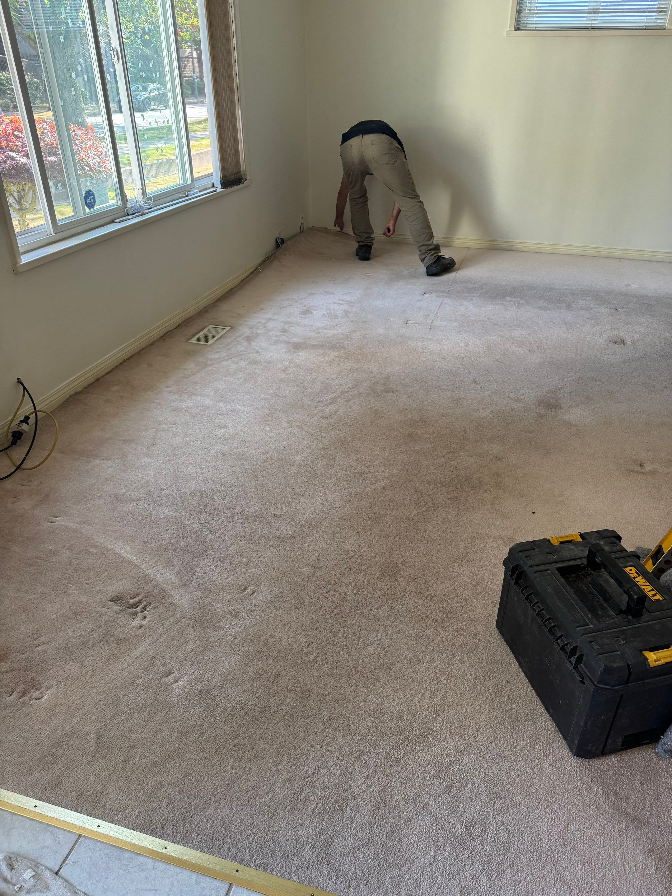 Transform Carpet Flooring To Laminate by YVR Construction Group