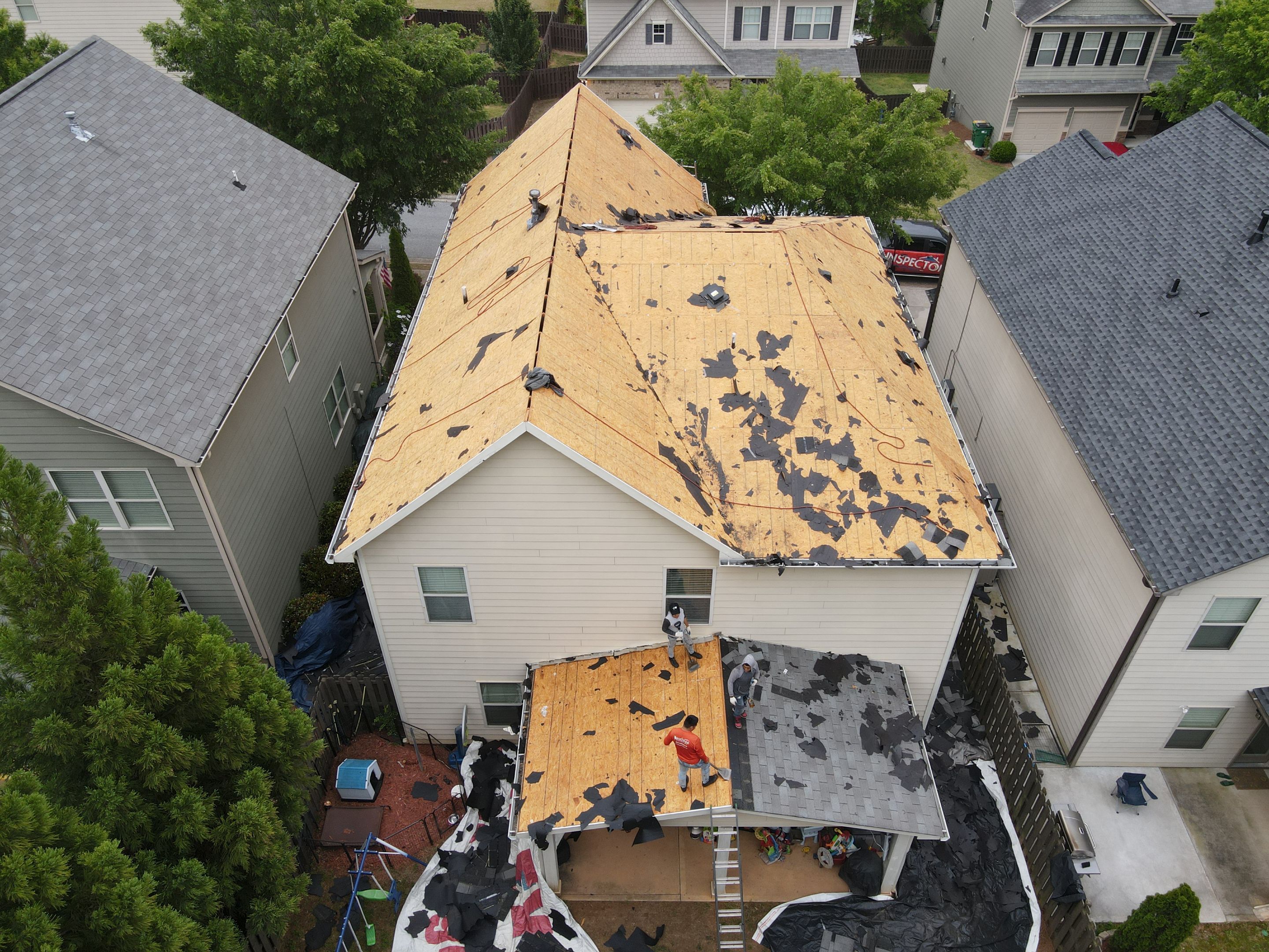 Residential Roofing Installation using Owens Corning by Inspector Roofing and Restoration
