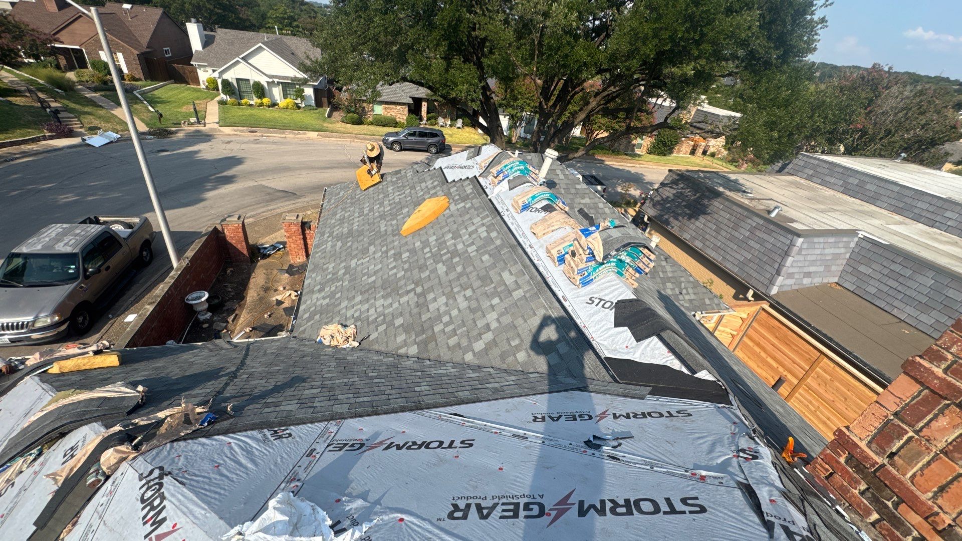 Project in Dallas by Rhino Roofing and General Contracting, LLC