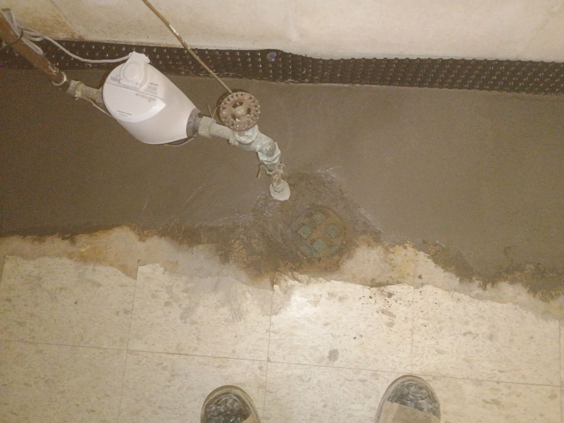 Interior Drain Tile Installation in Columbia Heights, MN by Waterproofing Northeast