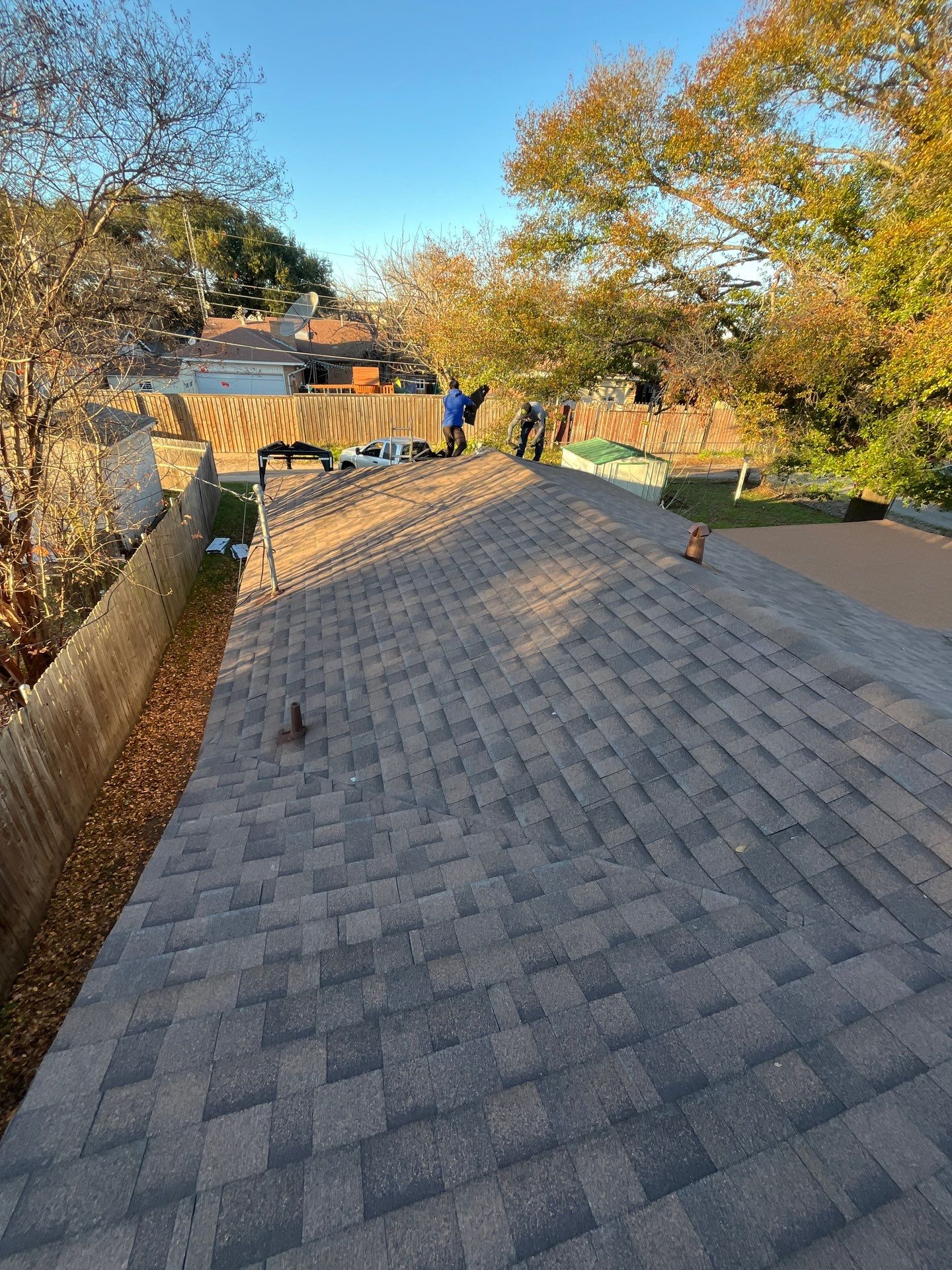 Reroof Project by Berry Good Roofing 
