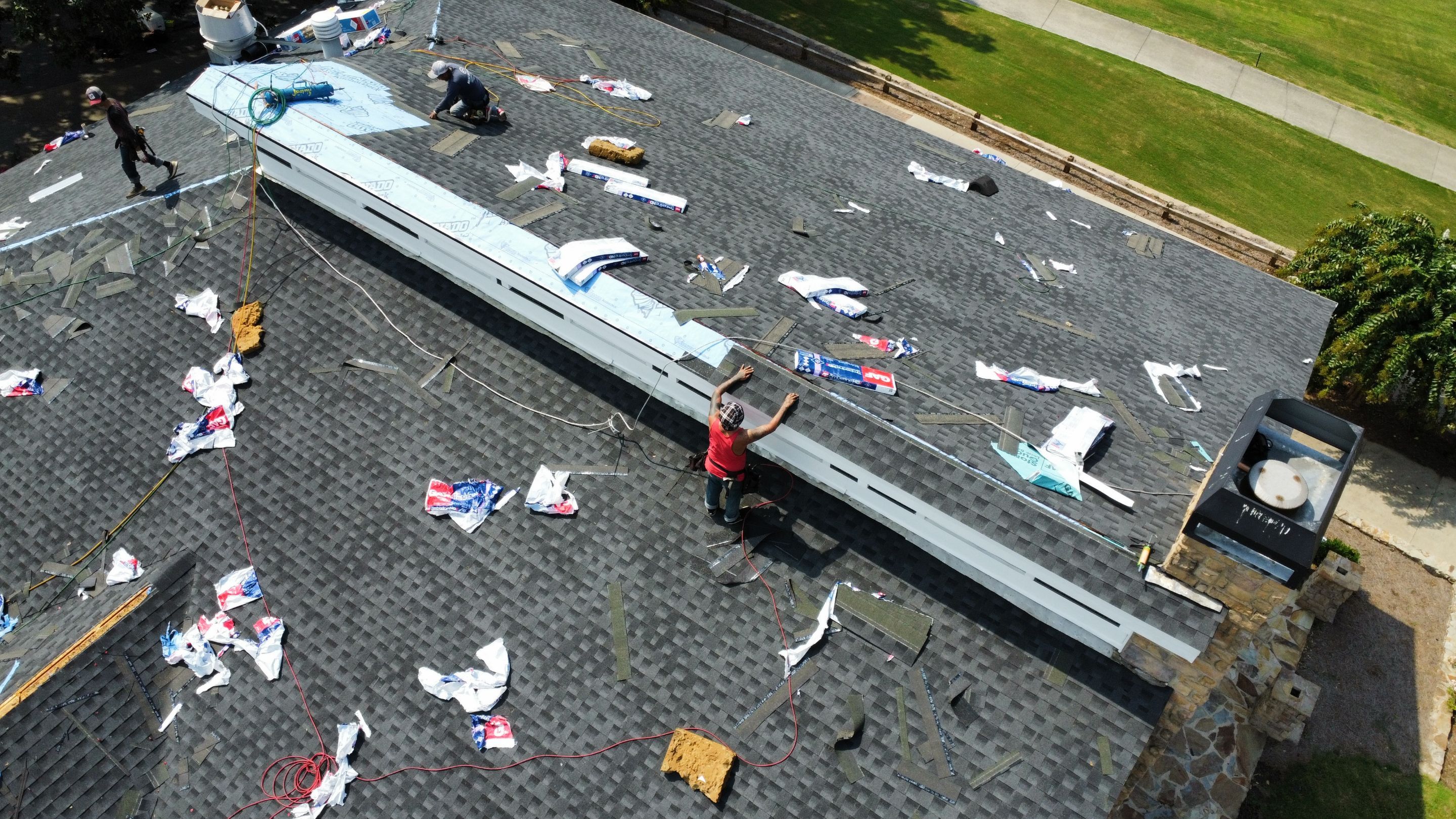 Country Club Roofing Installation by Reset Roofing