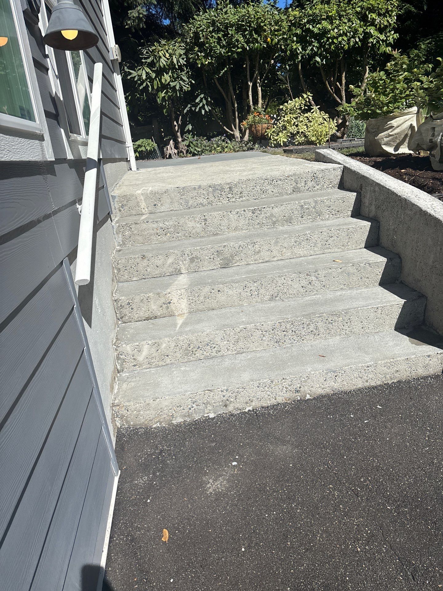 Epoxy Stairs & Sealcoat Driveway Application by Jireh Asphalt & Concrete Inc 