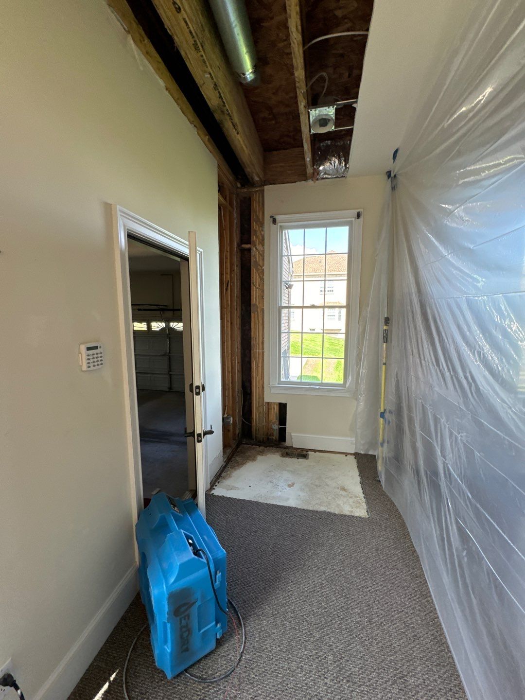 Project in Novi by EzDry Water Mitigation & Property Restoration