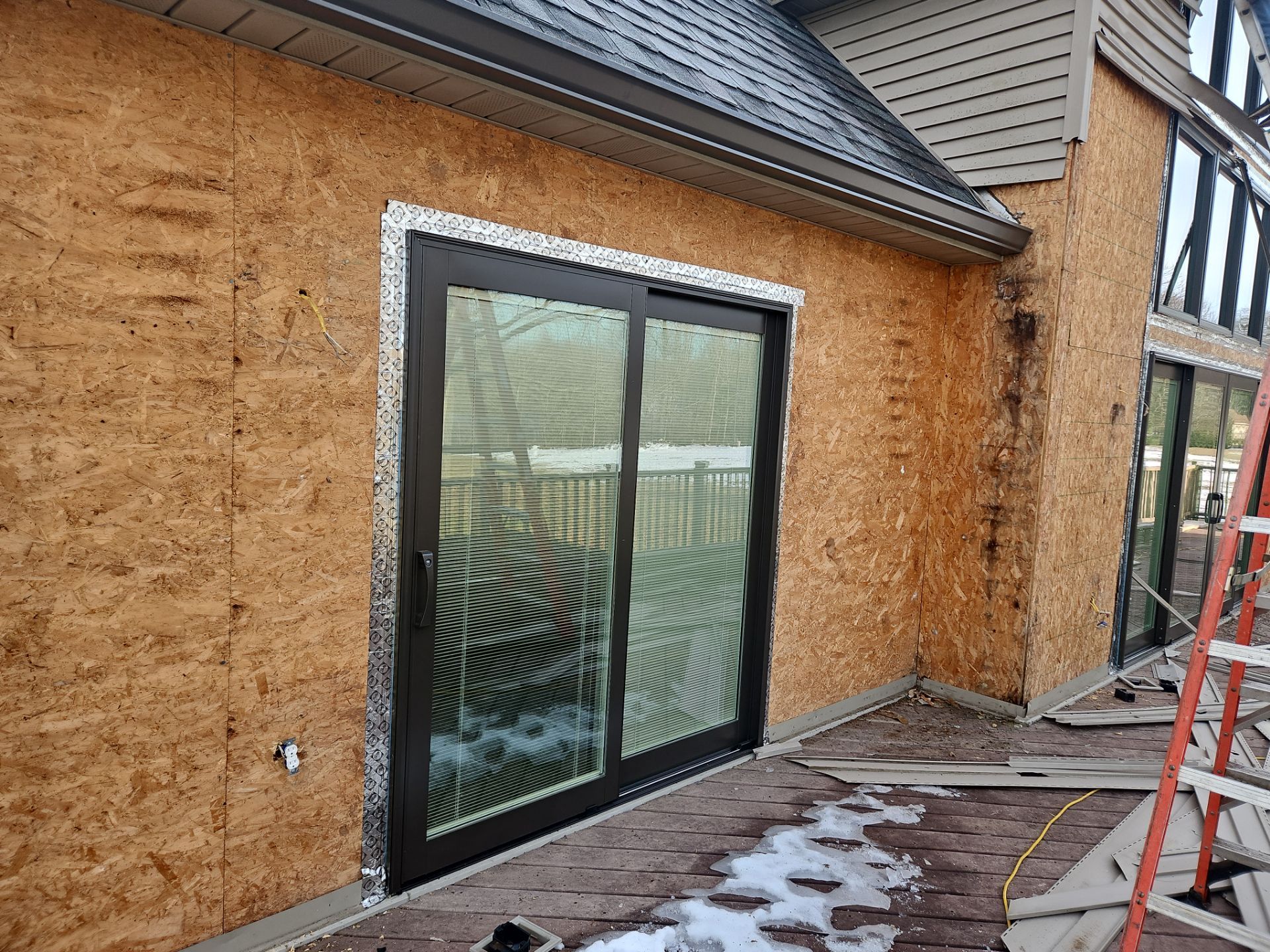 Siding Installation using James Hardie Board & Batten and James Hardie Shakes by Koontz Construction