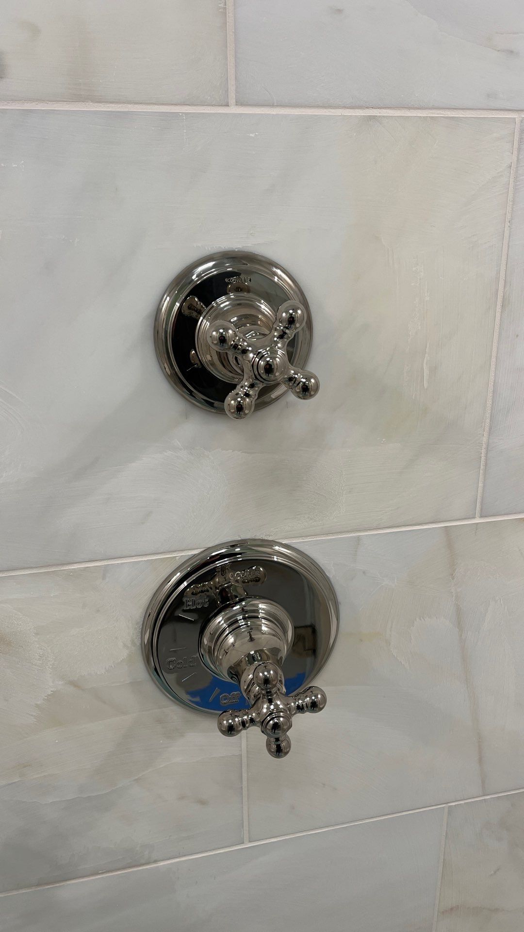 Bathroom Remodel using Kohler Shower Valves by Stake Plumbing and Heating