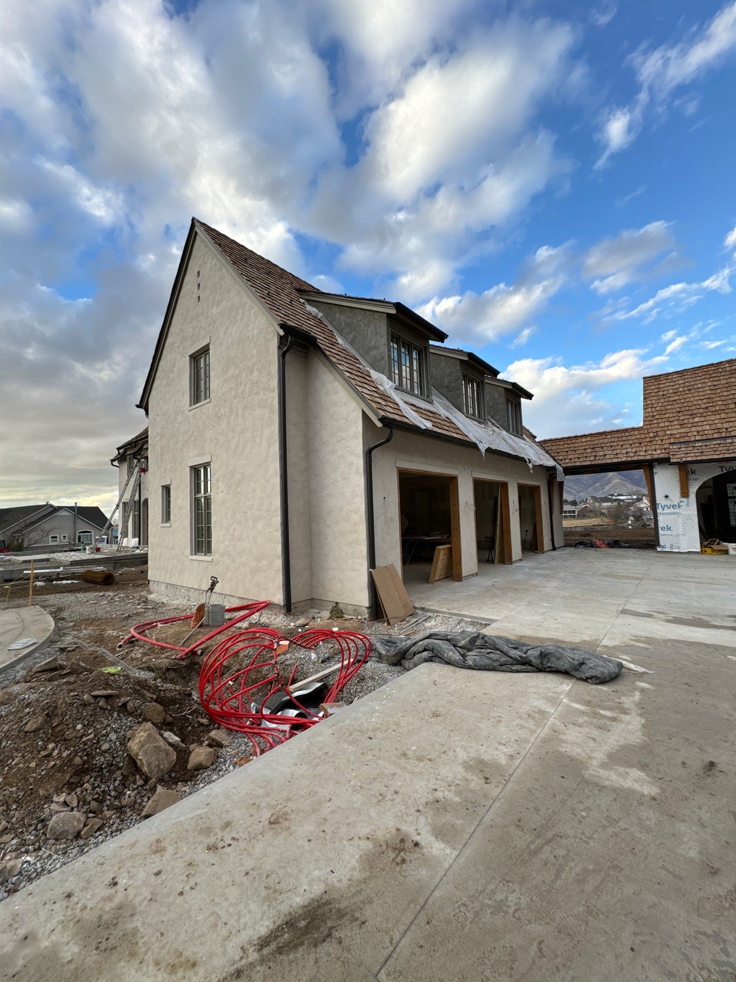 Project in Mapleton by Master Rain Gutters.