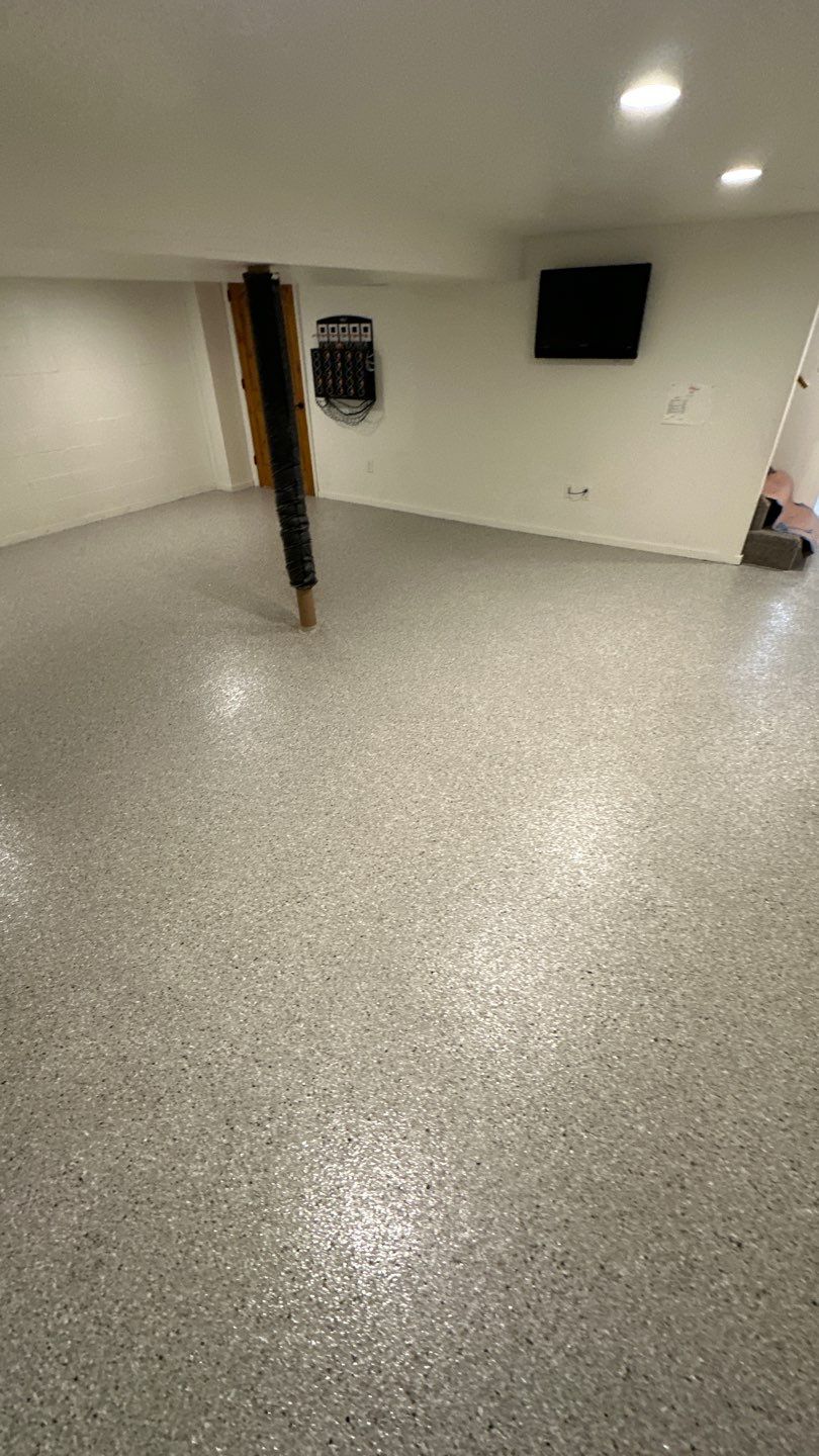 Basement Project in Bradford Woods by Floors in a Day, Inc