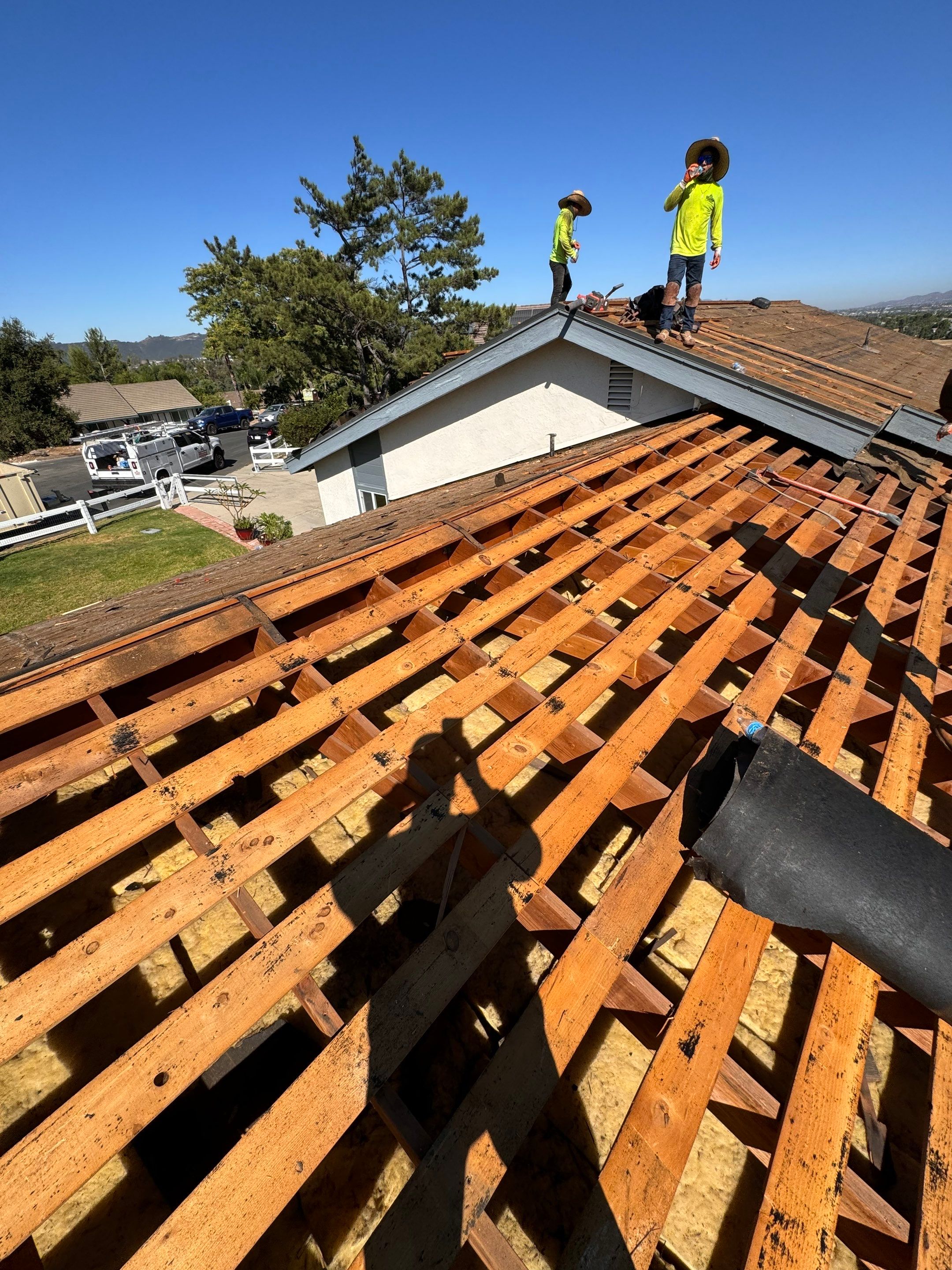 Complete Concrete Tile Roof Replacement and Decking Upgrade by Reliable Roofing San Diego Inc.