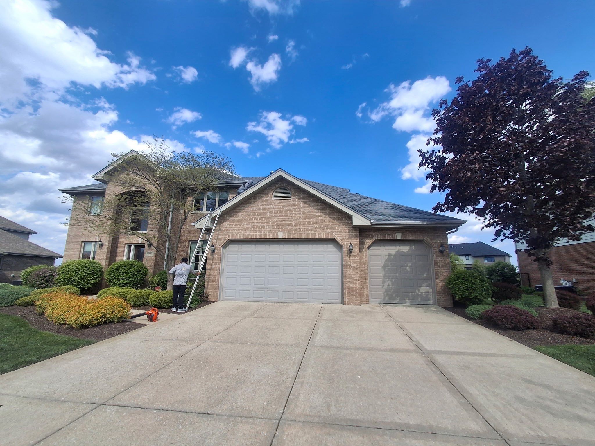 Roof replacement by Optimal Home Improvement 