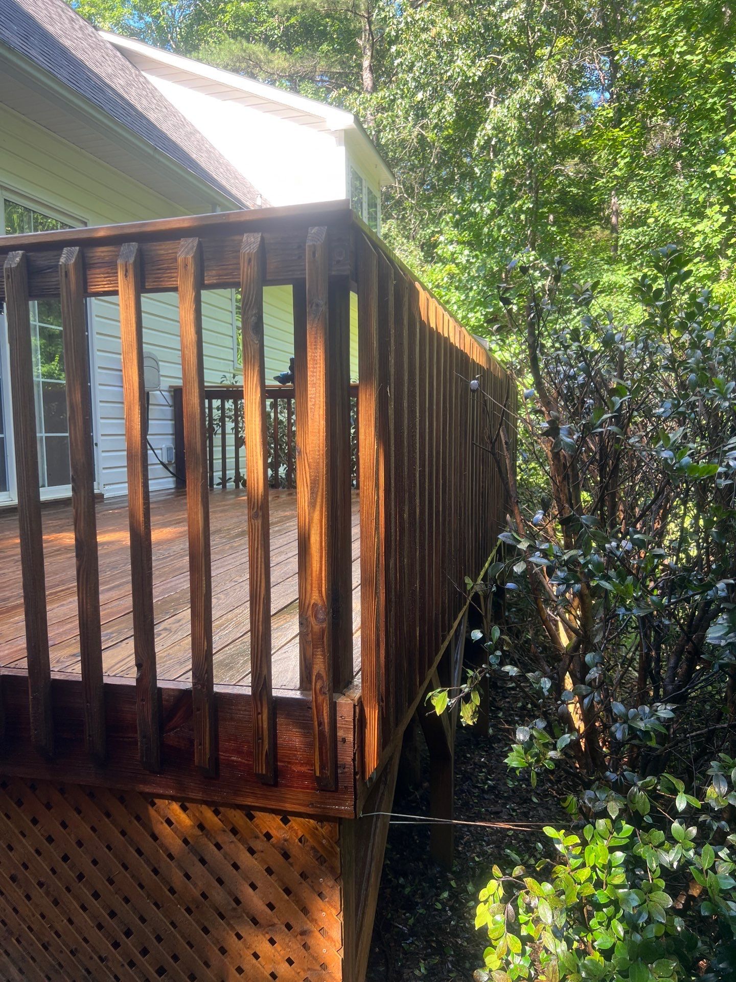 Weathered Deck using Wood Sealant by DuraSeal