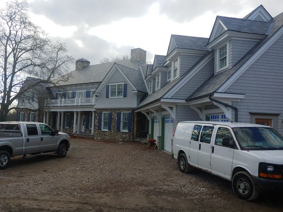 Gutter Installation using Half Round Aluminum Gutter in Natick, MA by Gutter Pro Enterprises
