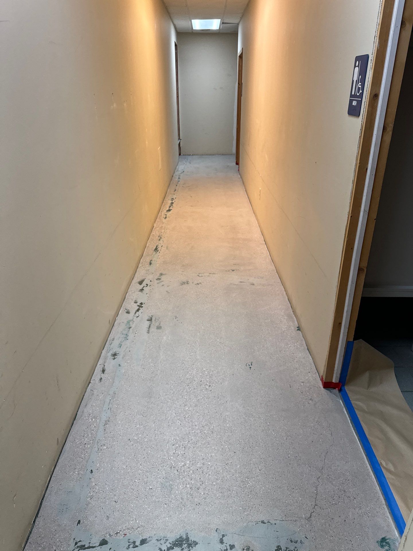 Exterior color change and Epoxy floor. by Gordon Painting