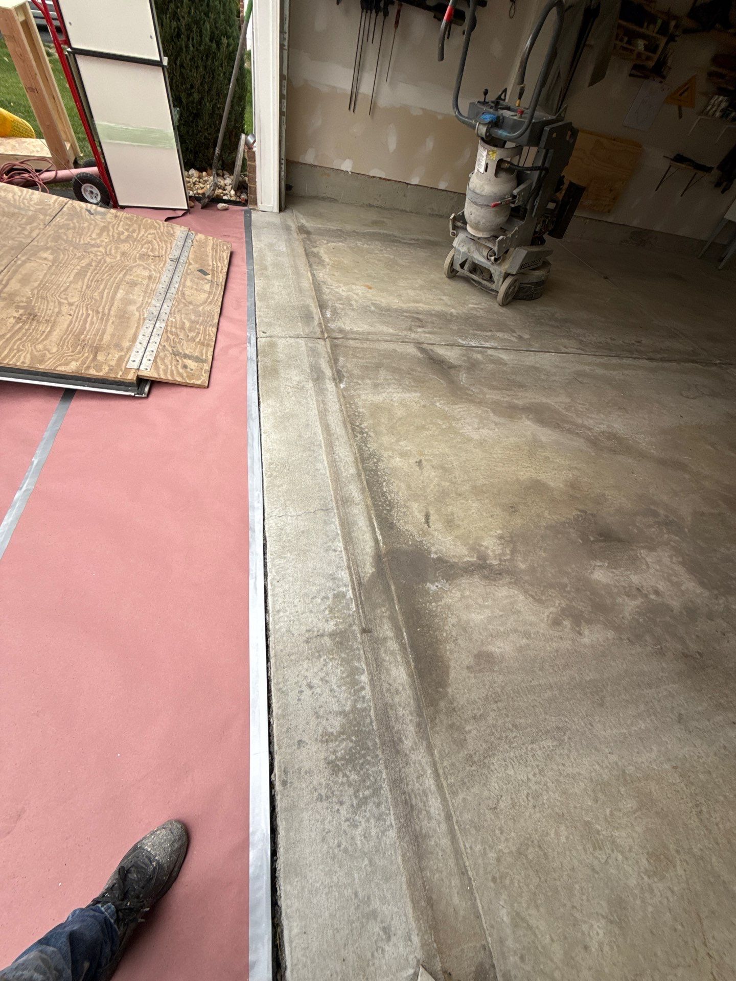 Porch + Garage Project in Oakdale by Floors in a Day, Inc