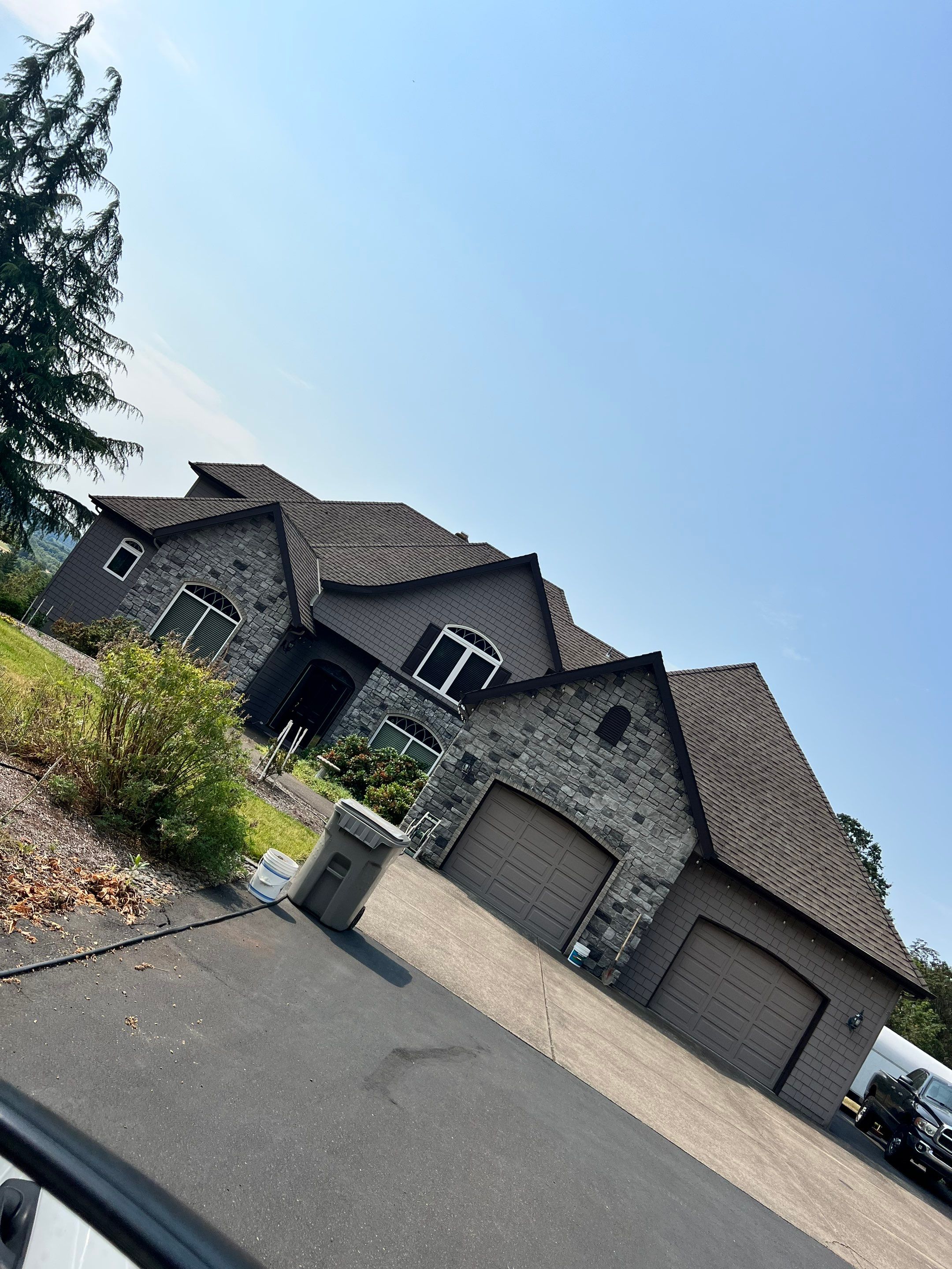 Residential Roofing Installation using Malarkey Windsor 50 Year Shingle (Color: Storm Grey) by Orezona Building & Roofing Company, Inc.
