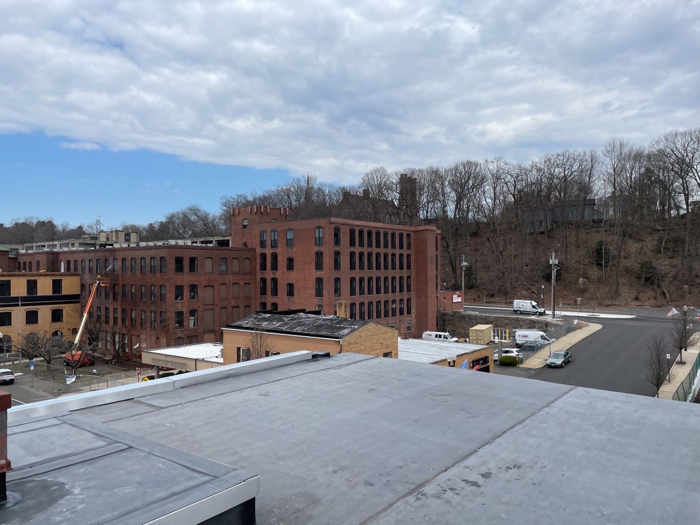 Commercial Roofing Installation using EPDM  by A Plus Exterior