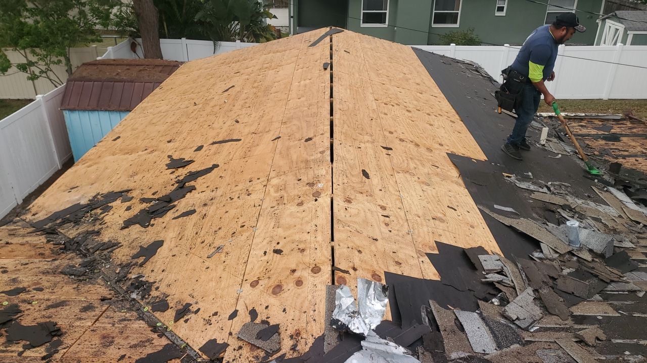 Project in St. Petersburg 33710 by Mitchell Roofing Company LLC