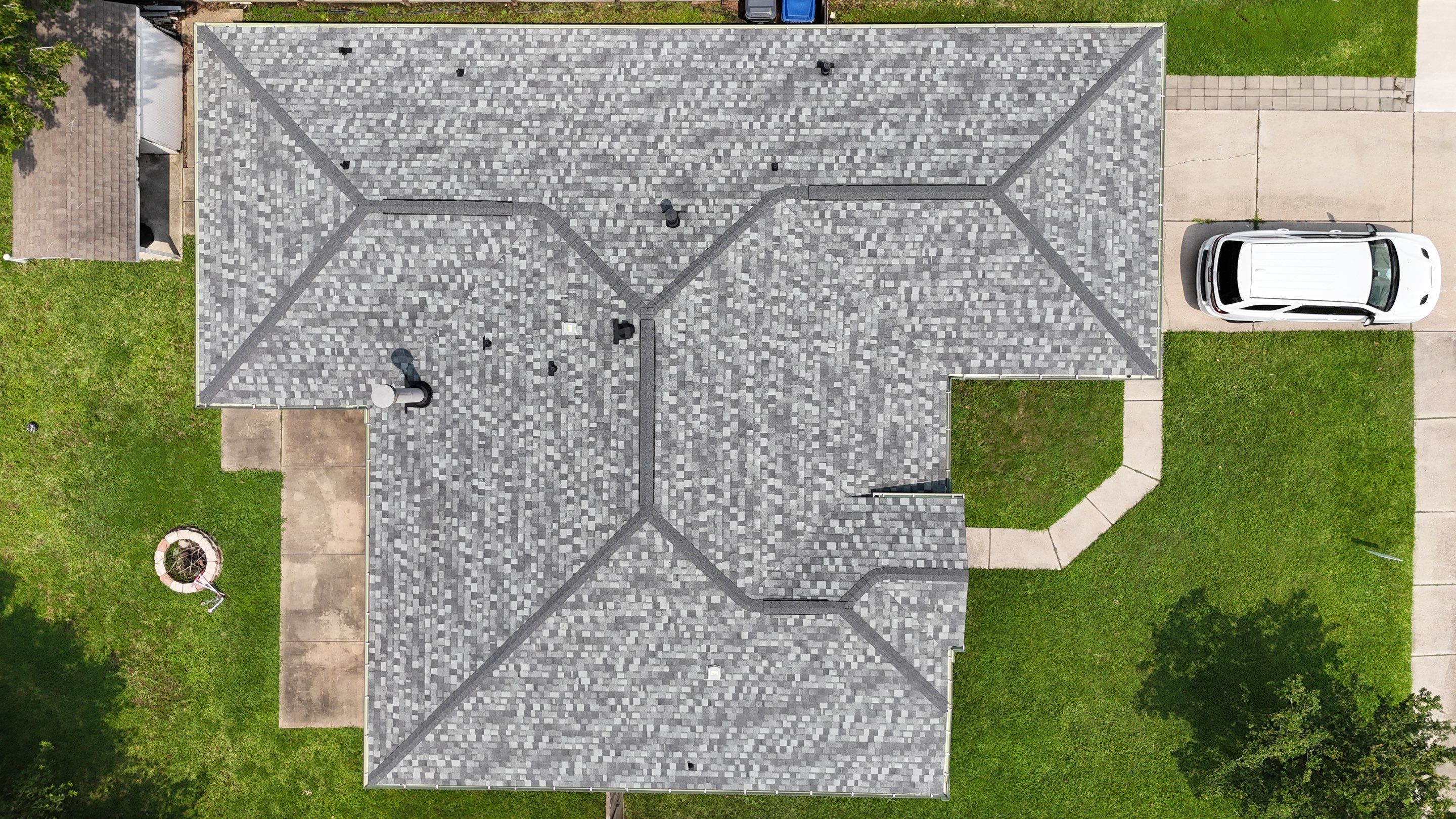 Residential Roofing Installation using IKO Dynasty by Core Four Roofing