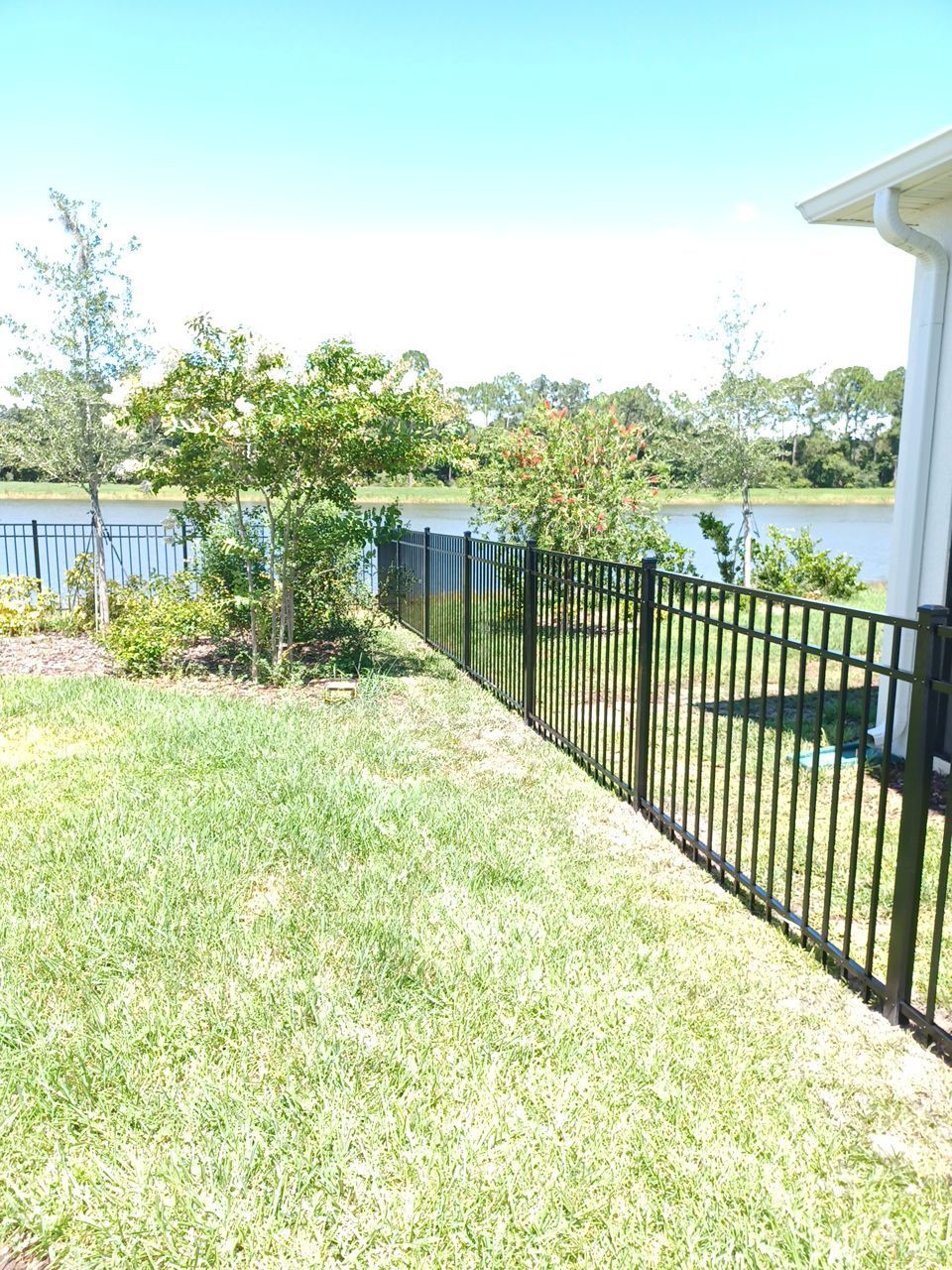 Sarasota, FL 4ft. Tall 3-Rail Black Aluminum Fence by Asap fence and gates, LLC