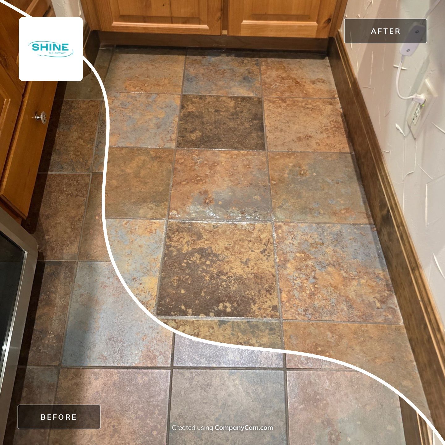 Project in Boerne by SHINE Tile and Grout Cleaning