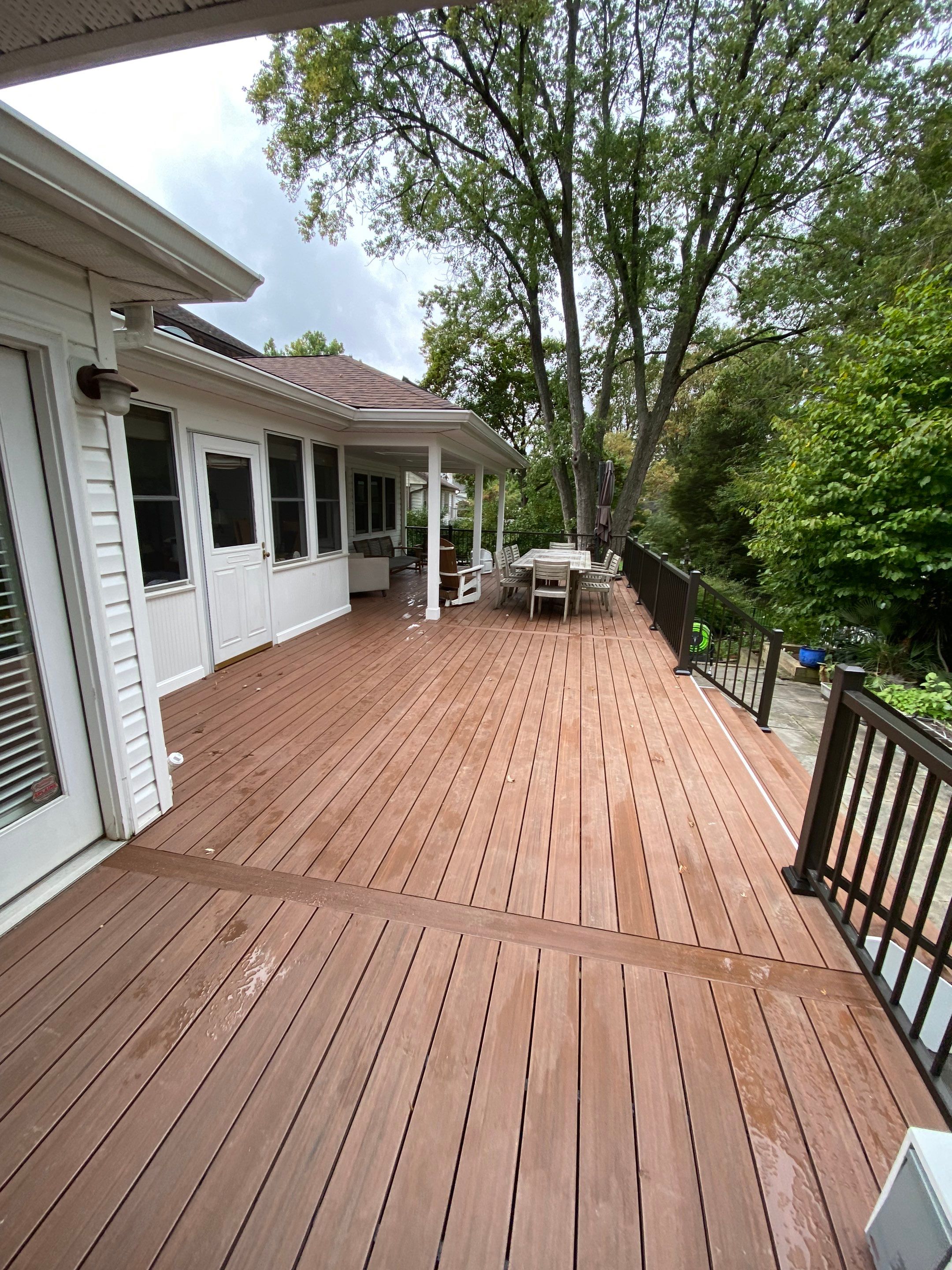 Deck Transformation using Timbertech & Azek by The Smet Companies, LLC