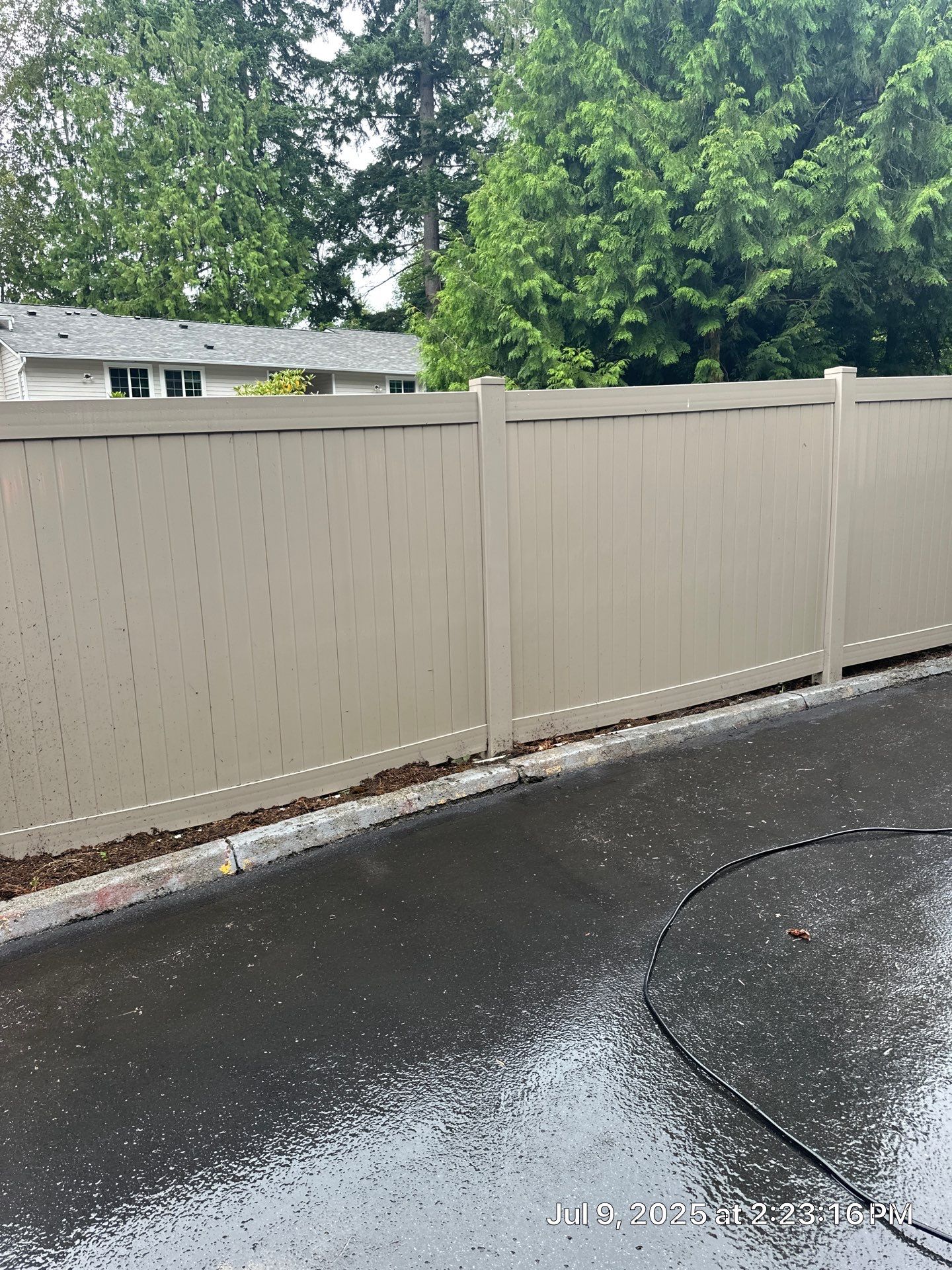 Curb Repaint | Seattle  by Jireh Asphalt & Concrete Inc 