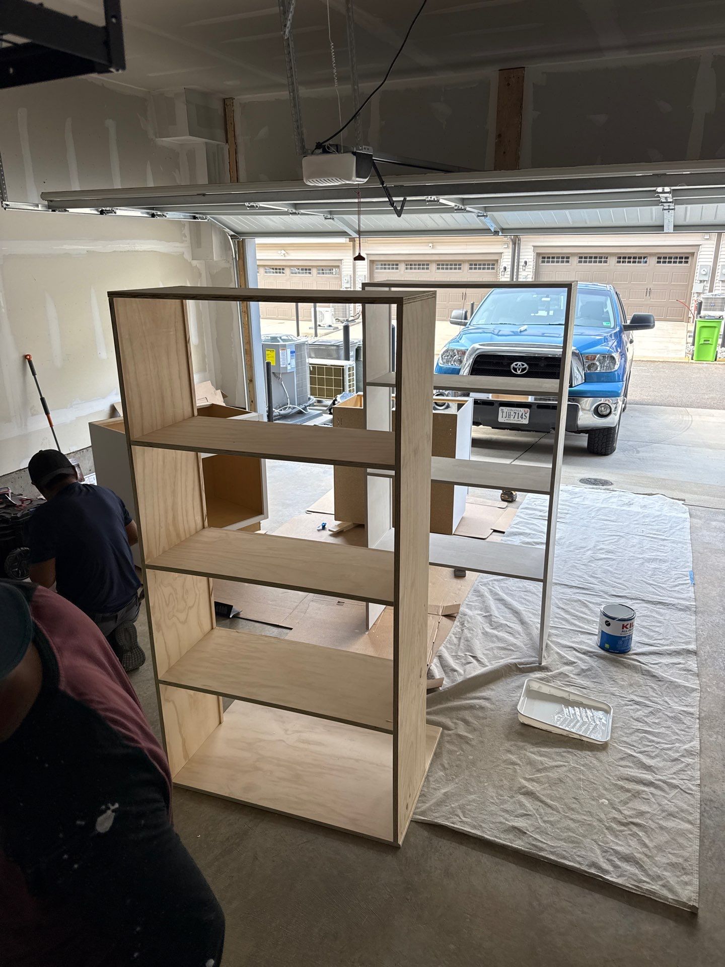 Office desk installation  by Jesus Master Handyman LLC 