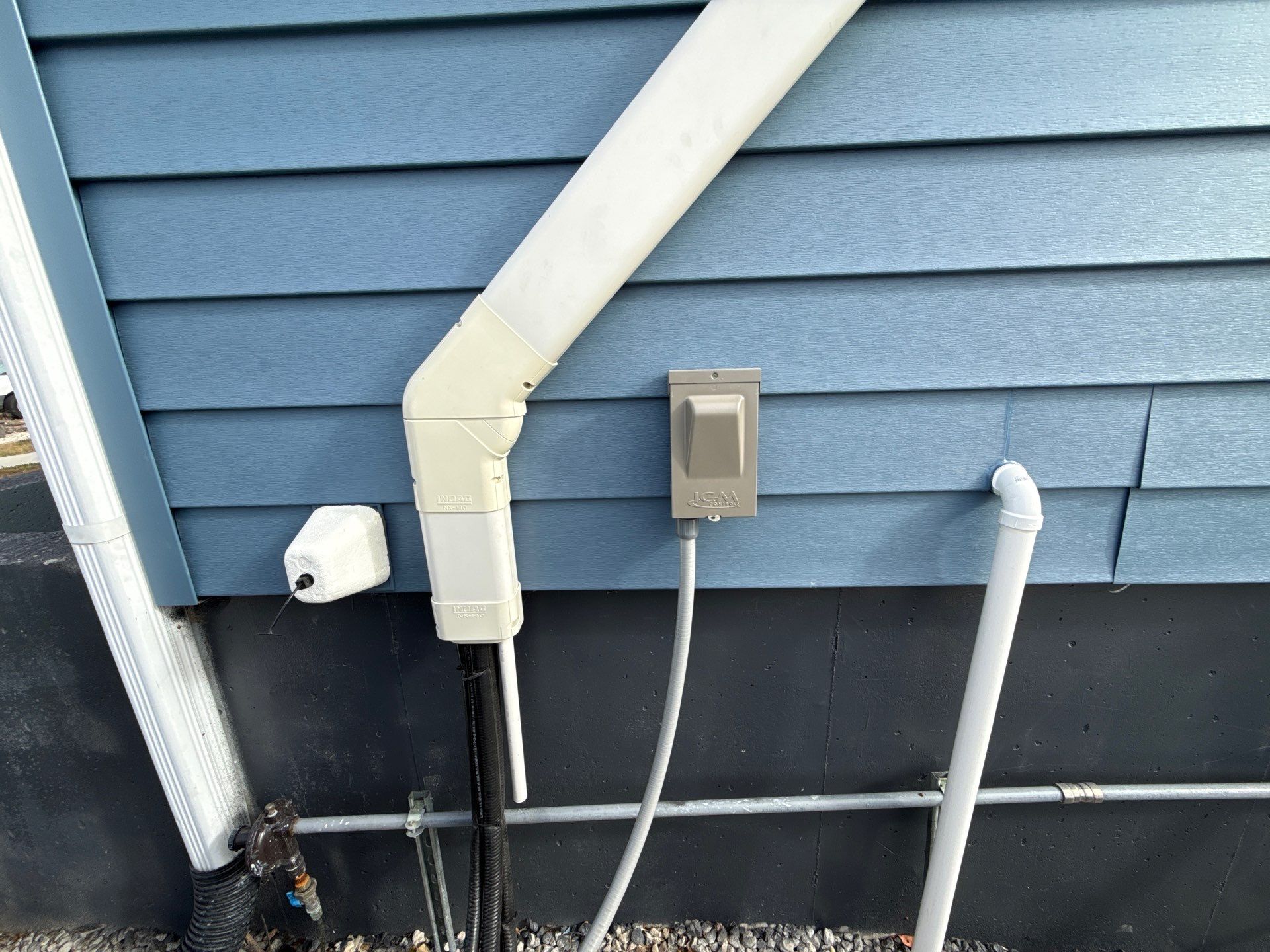 Out with the Old , in with the Blue  by EEC  Windows, Siding & Roofing 