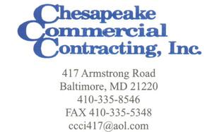 Logo for Chesapeake Commercial Contracting, Inc.