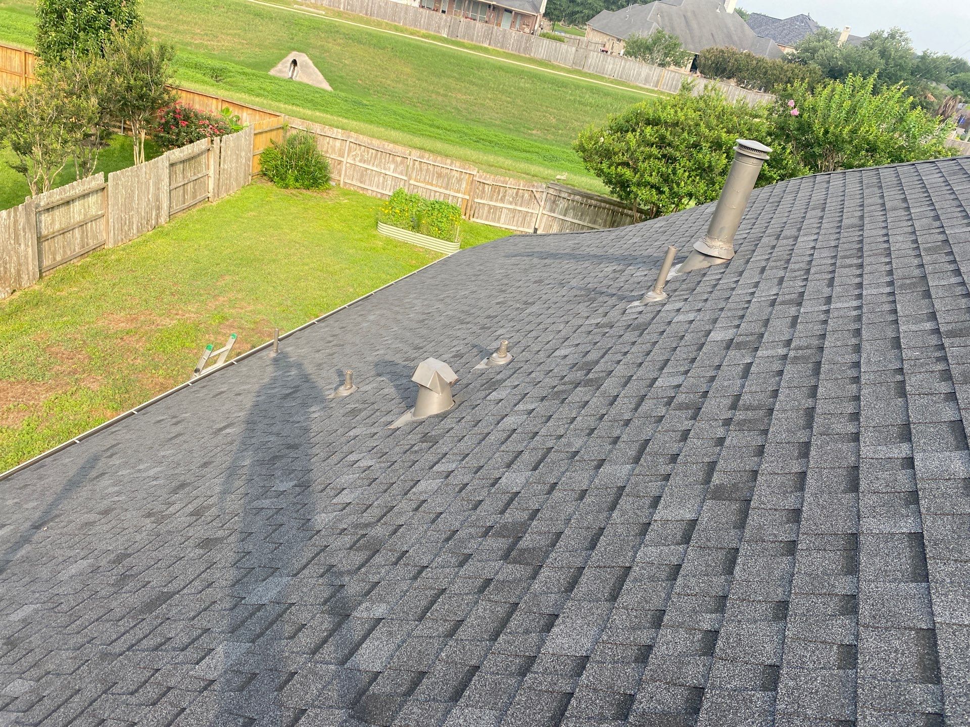 Hail Damage using Owen's Corning Duration (Lifetime) Shingles by Roof Repair Company