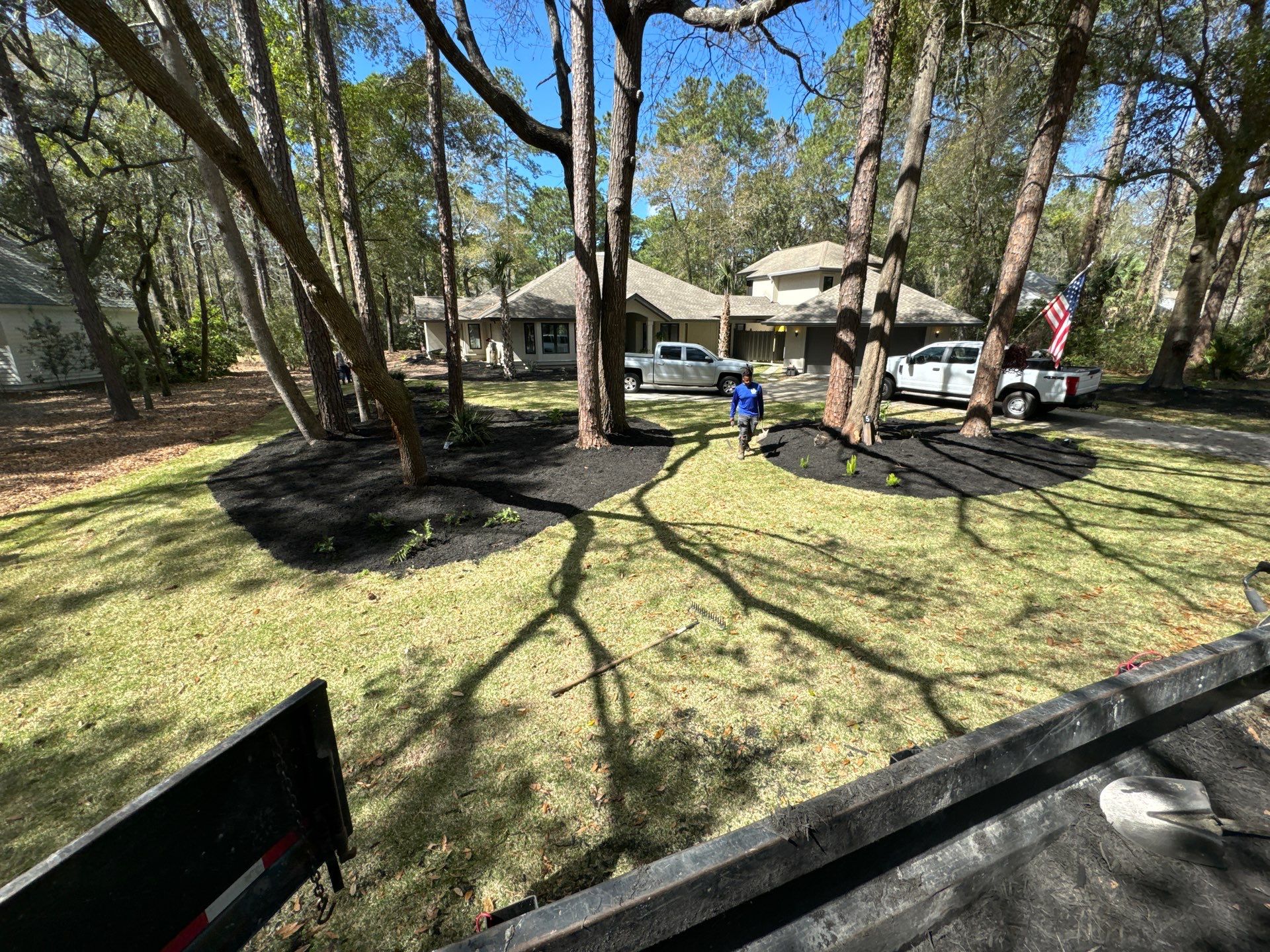 Hilton Head Island Paver Patio and Full Landscape Installation by Lowcountry Scapes, LLC