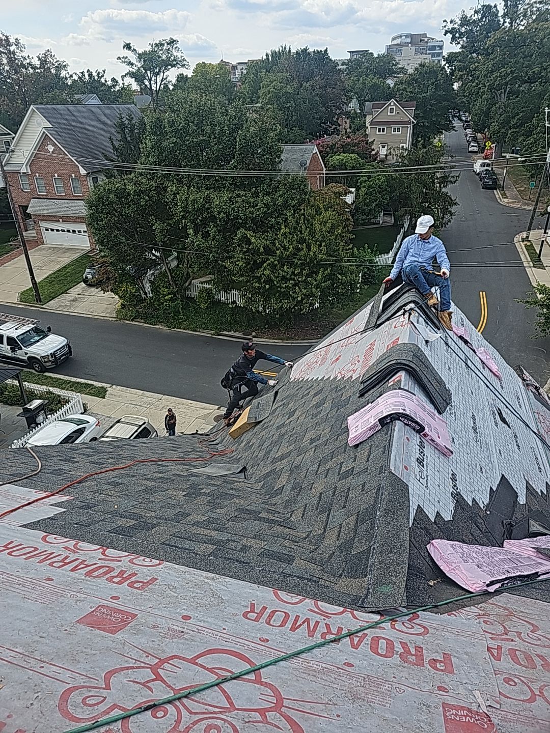 Residential Roofing Installation using Shingles  by Real1Construction