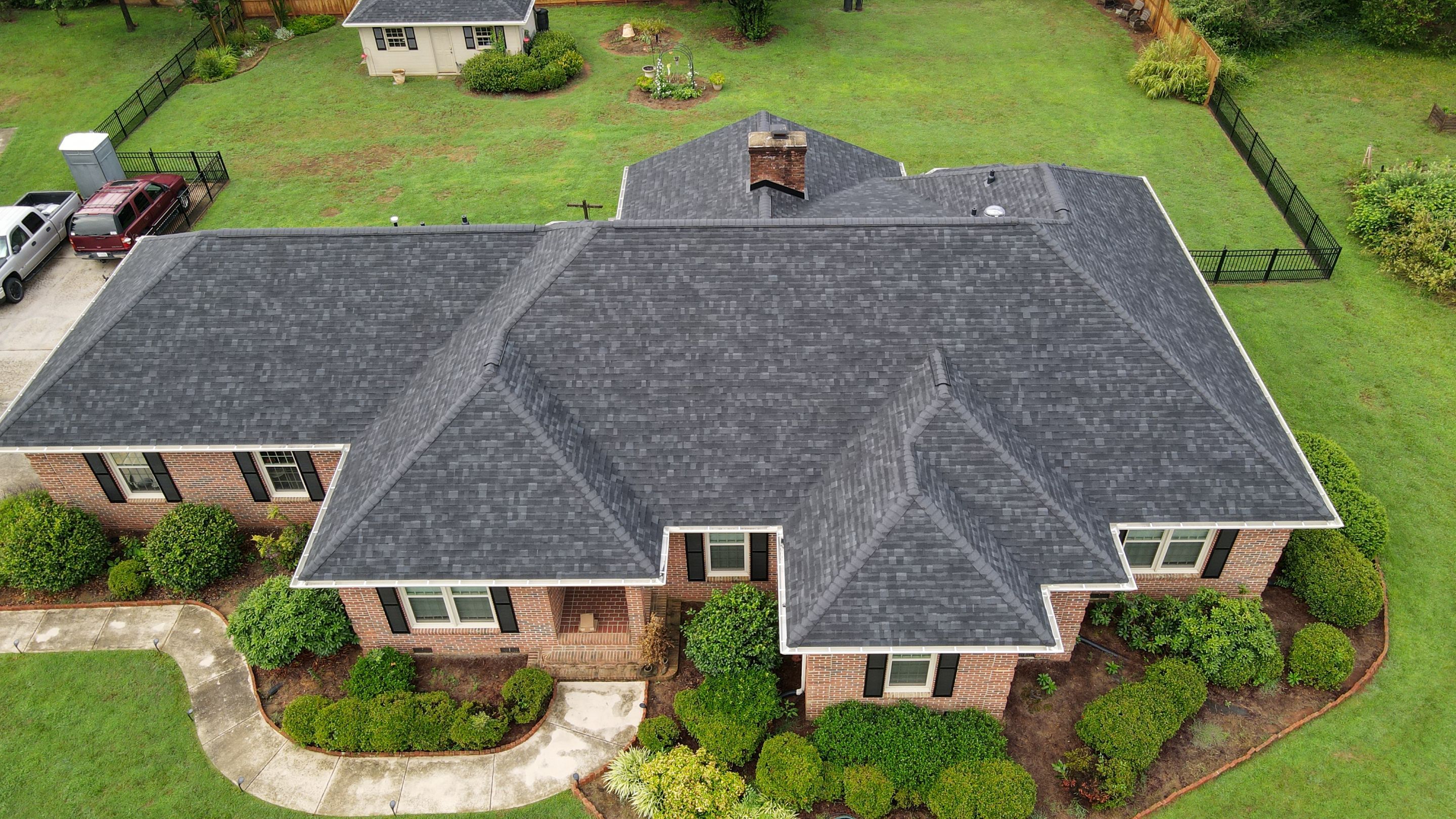 Residential Roofing Installation using Owens Corning® Oakridge Onyx Black by Indigo State Roofing