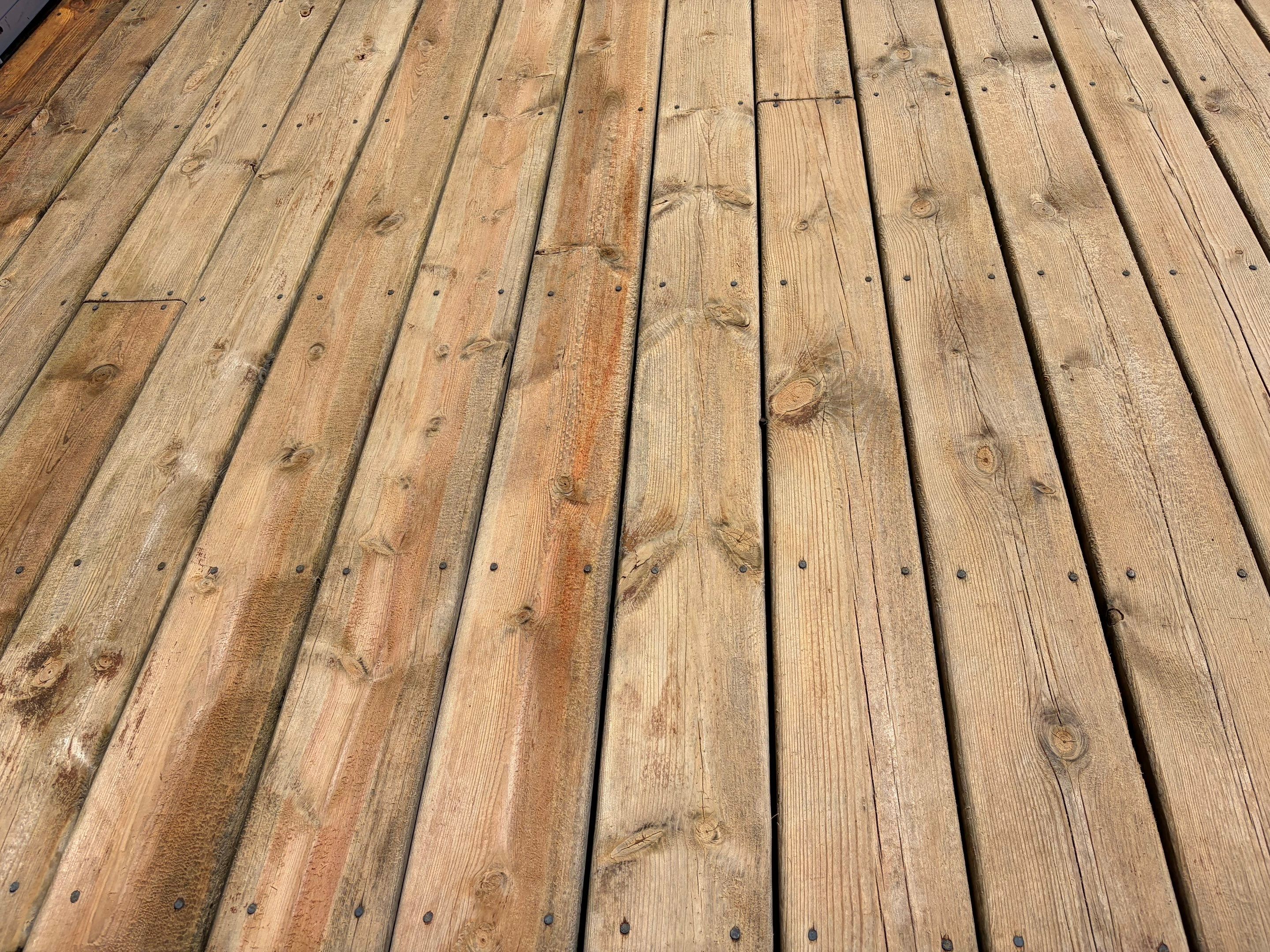 Coastal Deck Pressure Washing and Protective Staining in Whitehall by Gordon Painting