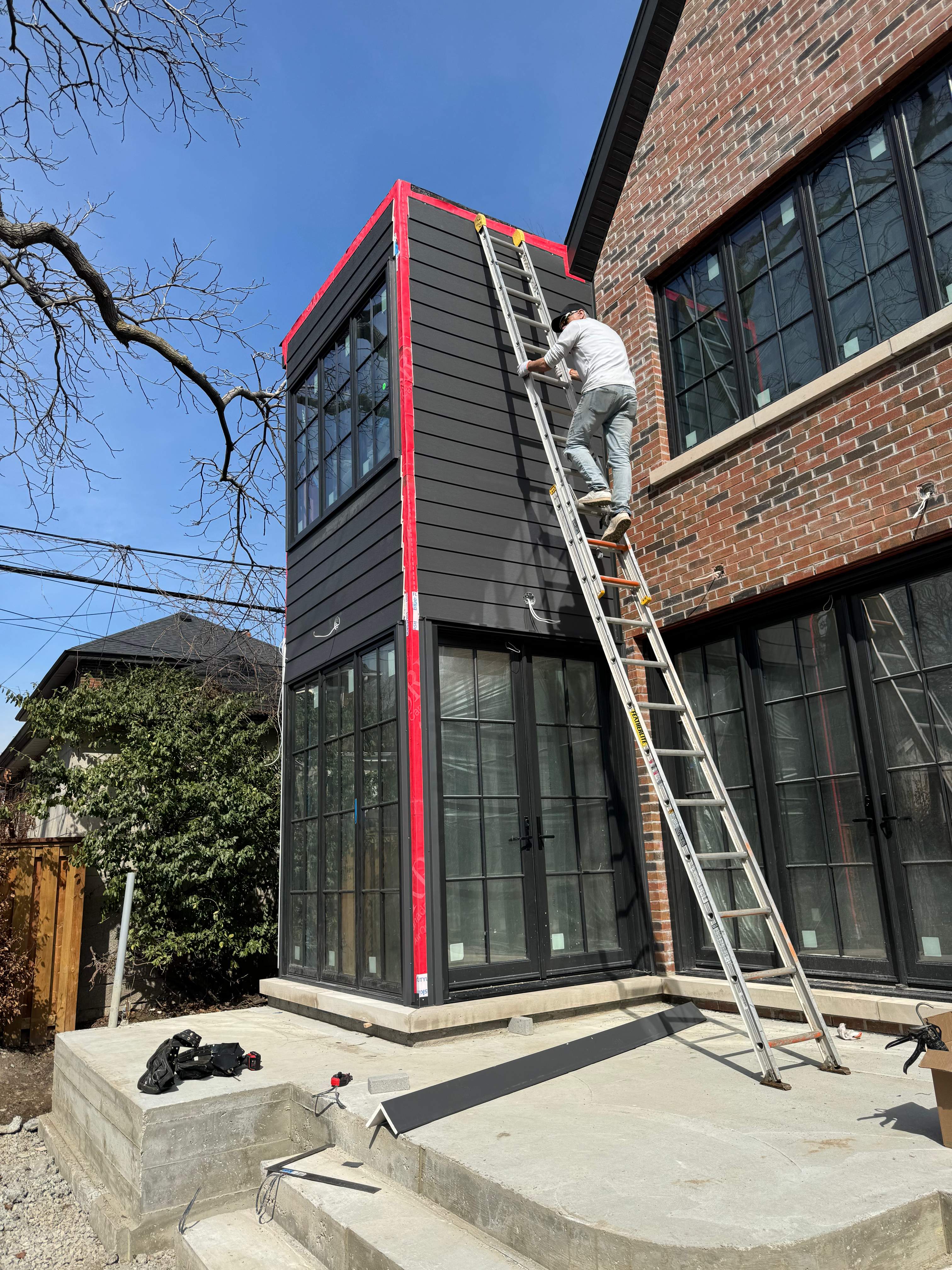 New Home Construction using 24 Ga Standing Seam Metal by Jay Carter Roofing & Sheet Metal