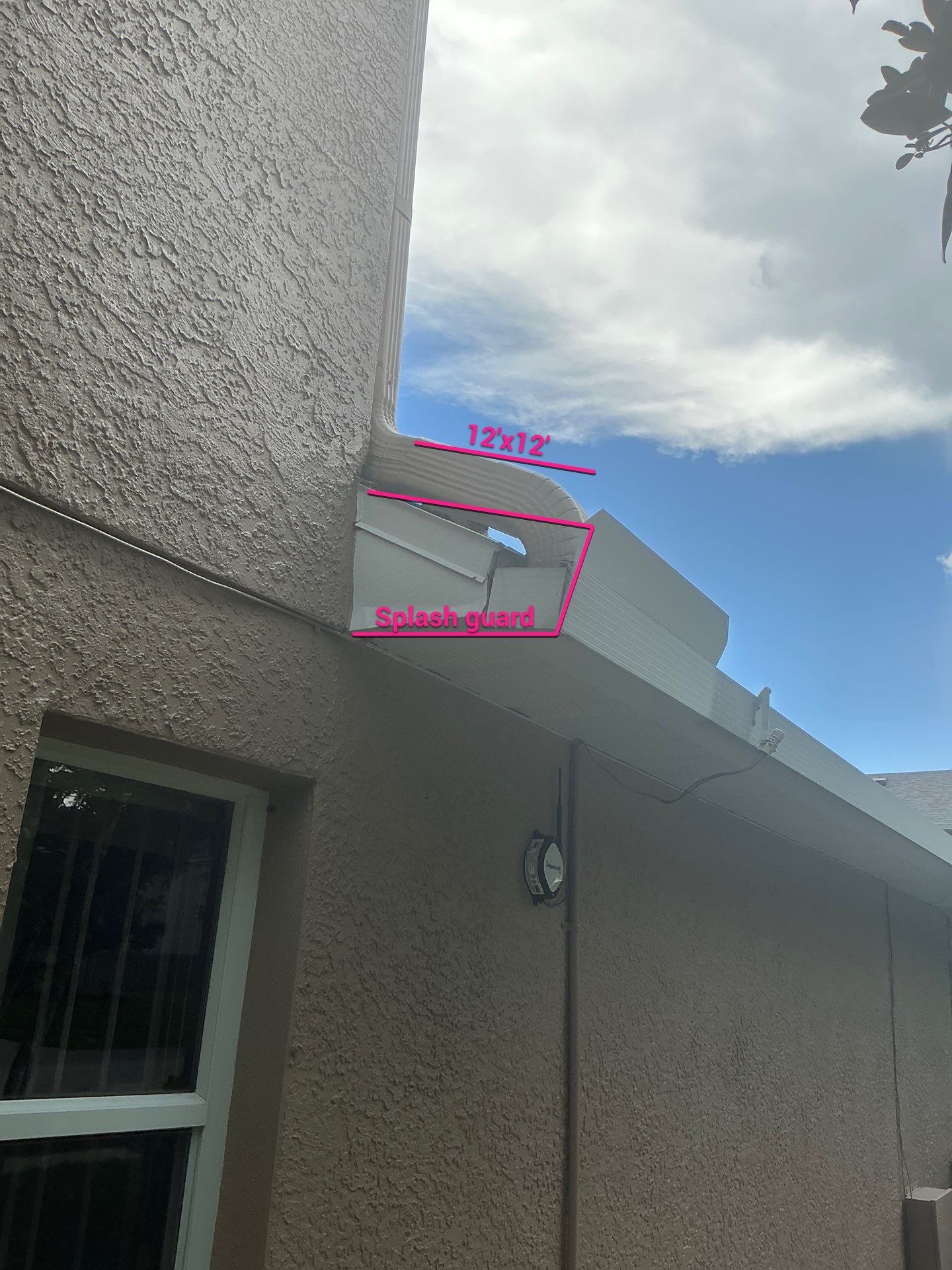 Leaf Guard and Splash Guard System Installation by Gutter Professors