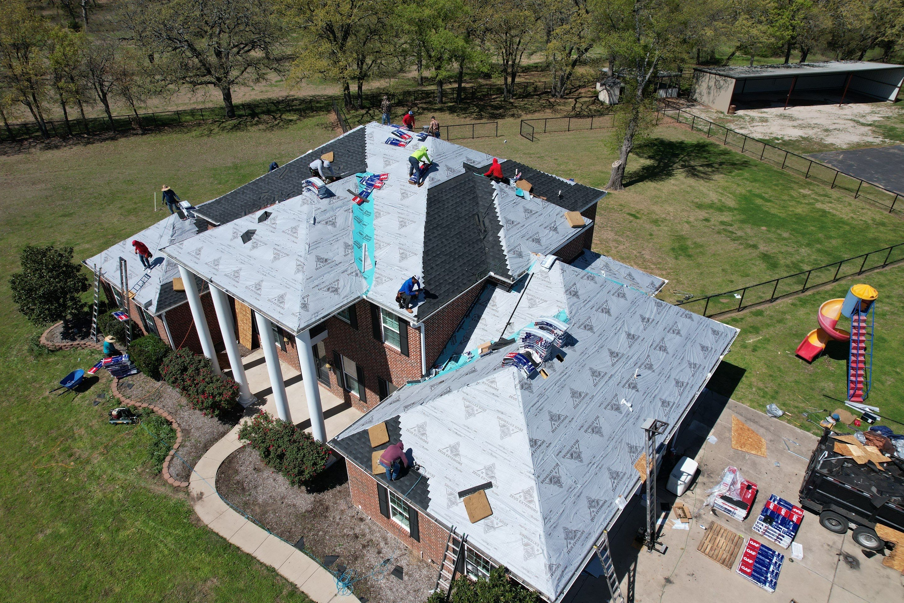 Project in Caddo Mills  by Zeus Exteriors