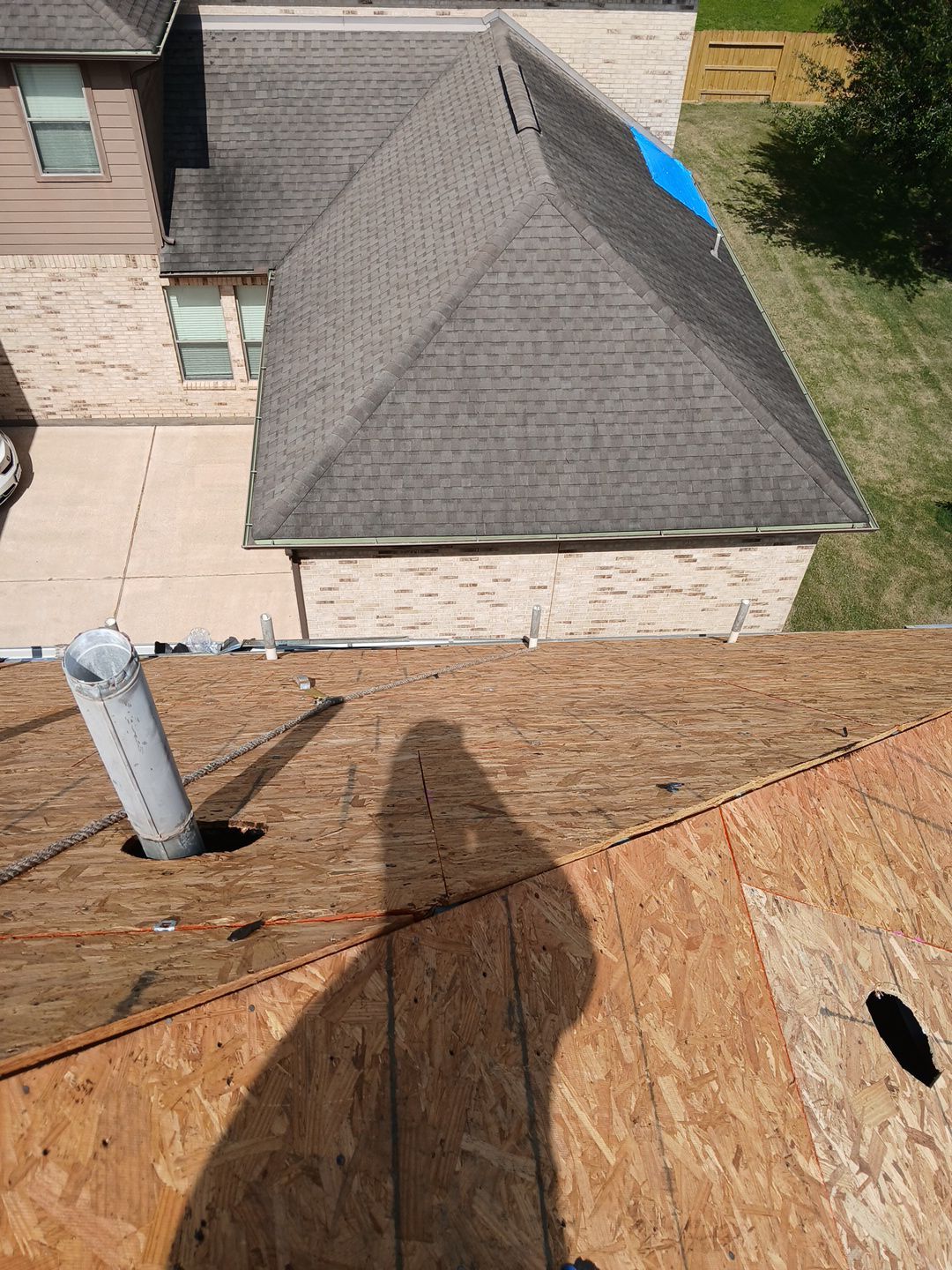 Residential Roofing Repair using Owen's Corning Duration (Lifetime) Shingles by Roof Repair Company