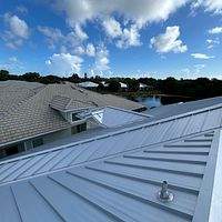 24ga 1.5" Mechanical Seam Mill Finish by Total Roofing System The Metal Roof Experts