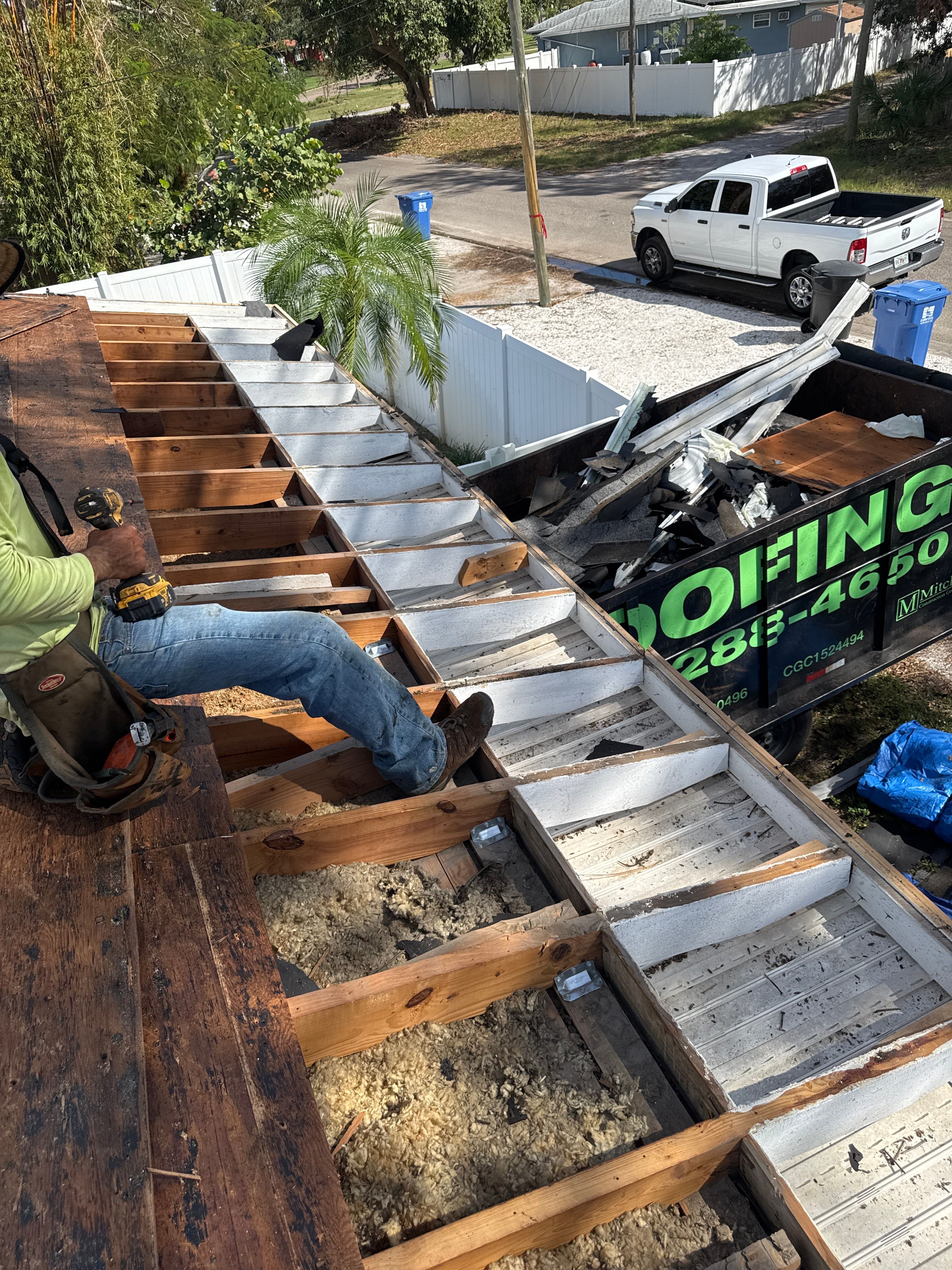 Project in St. Petersburg 33710 by Mitchell Roofing Company LLC 
