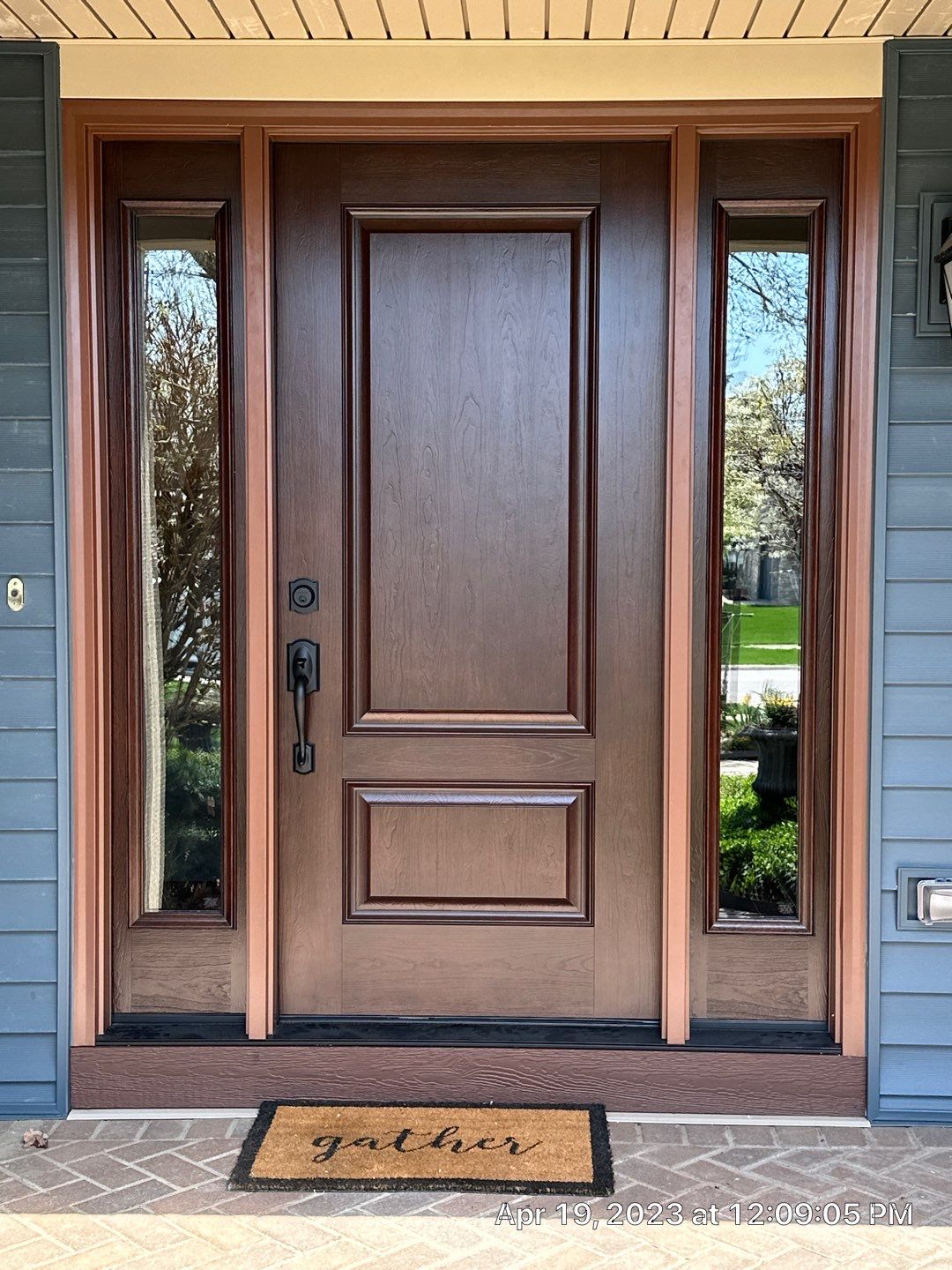 Siding Installation using Alside Charter Oak by Pro Home Services Inc