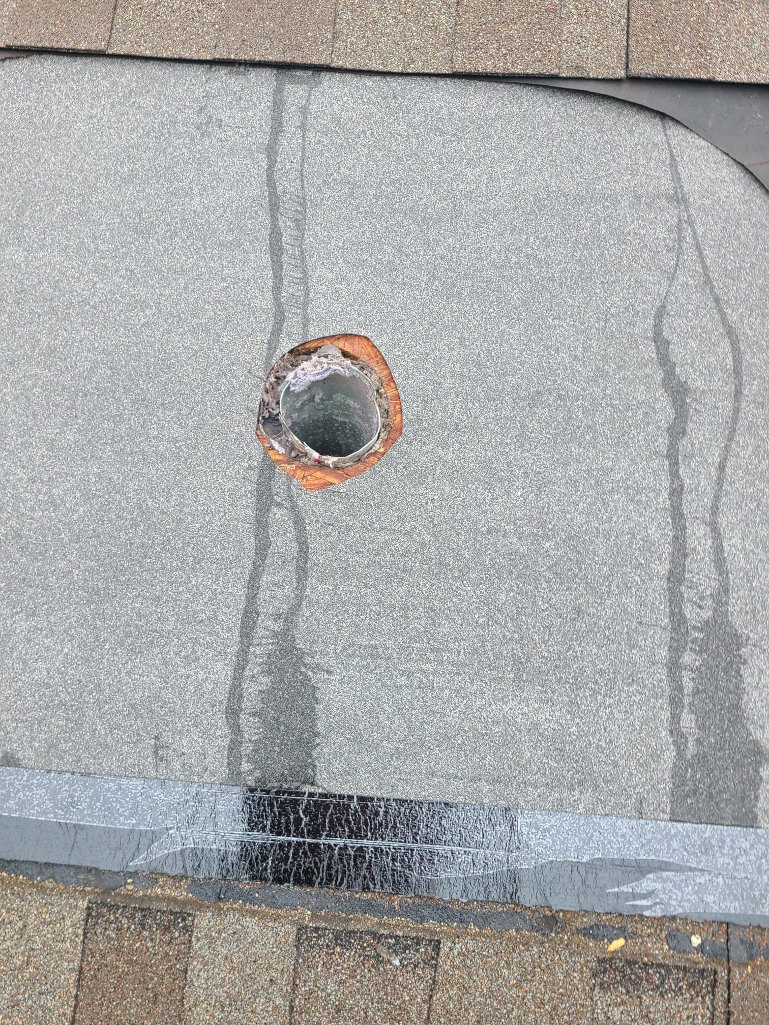 Hail Damage using Owen's Corning Duration (Lifetime) Shingles by Roof Repair Company