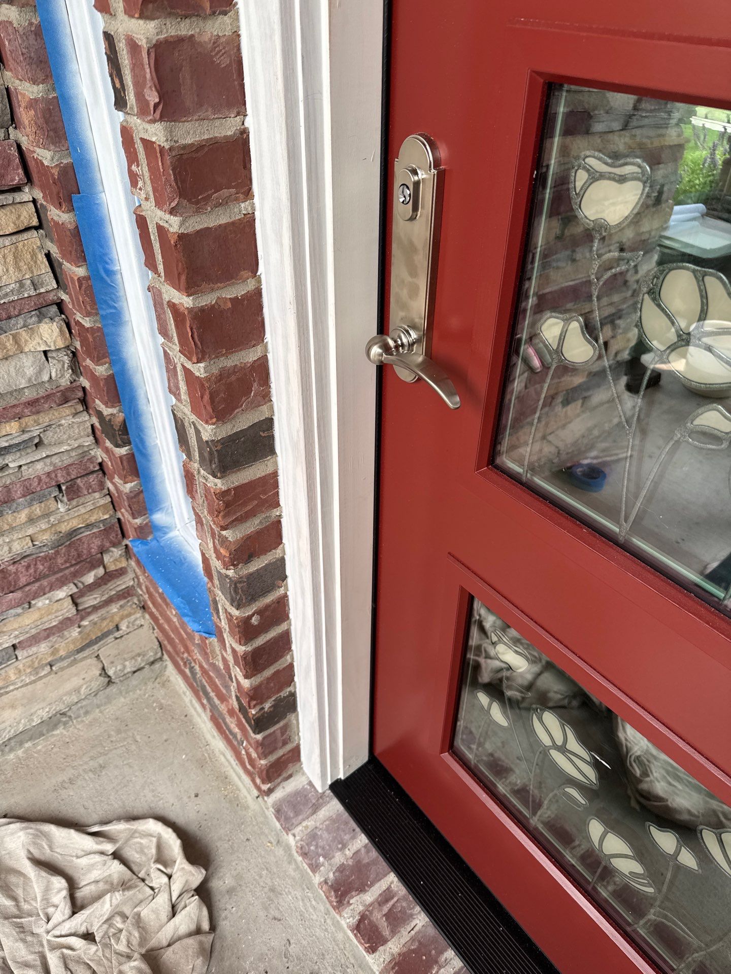 Beautiful Custom Door by Bayfront Roofing and Construction
