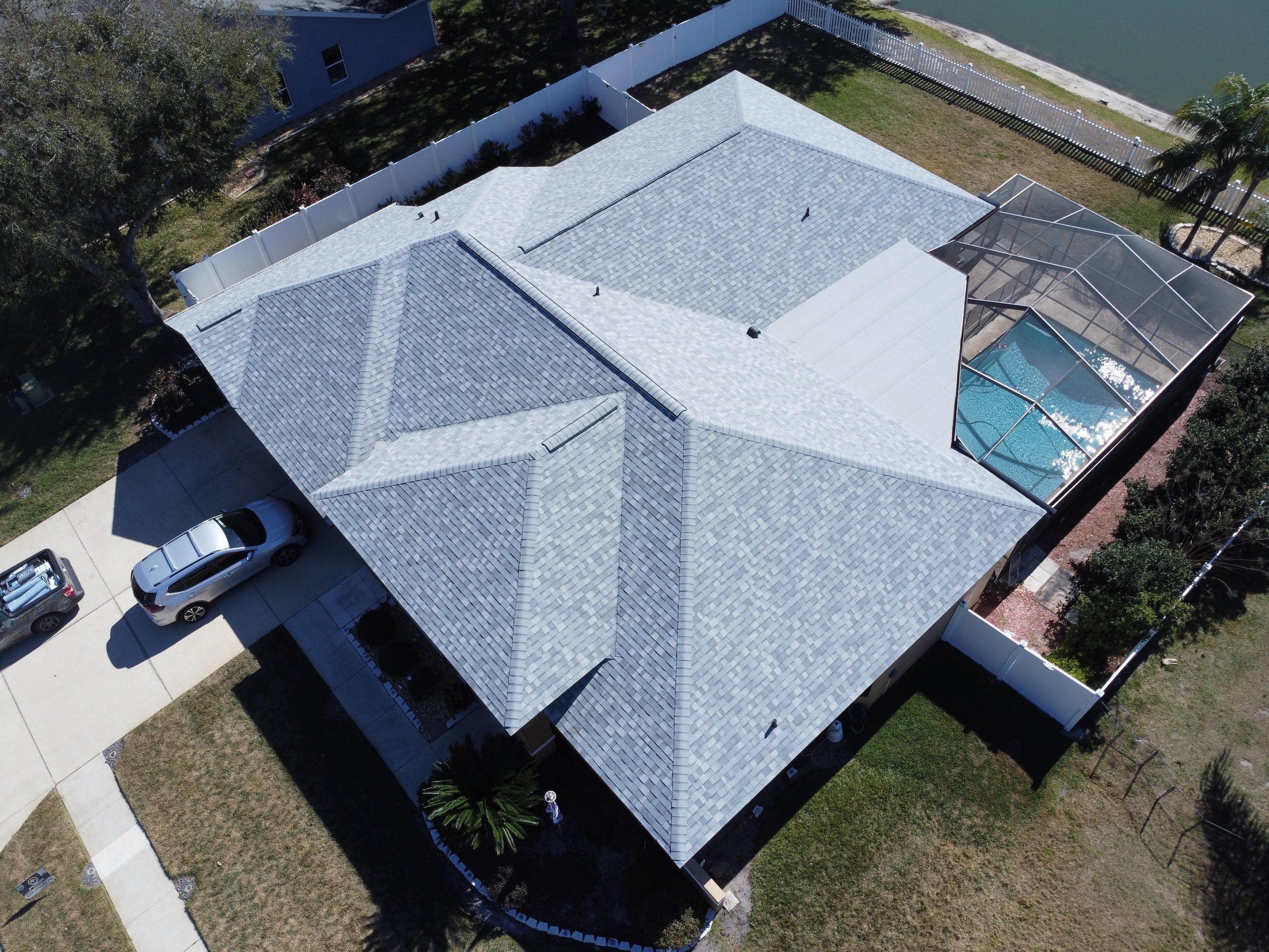 Roof replacement in Lutz, FL by Steadfast Roofing 