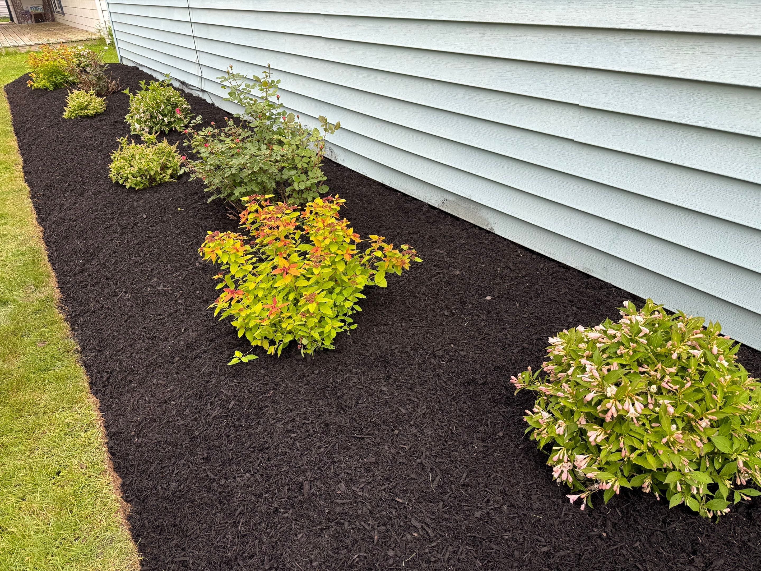 Grindstone Garden Install by Elm Rose Gardens