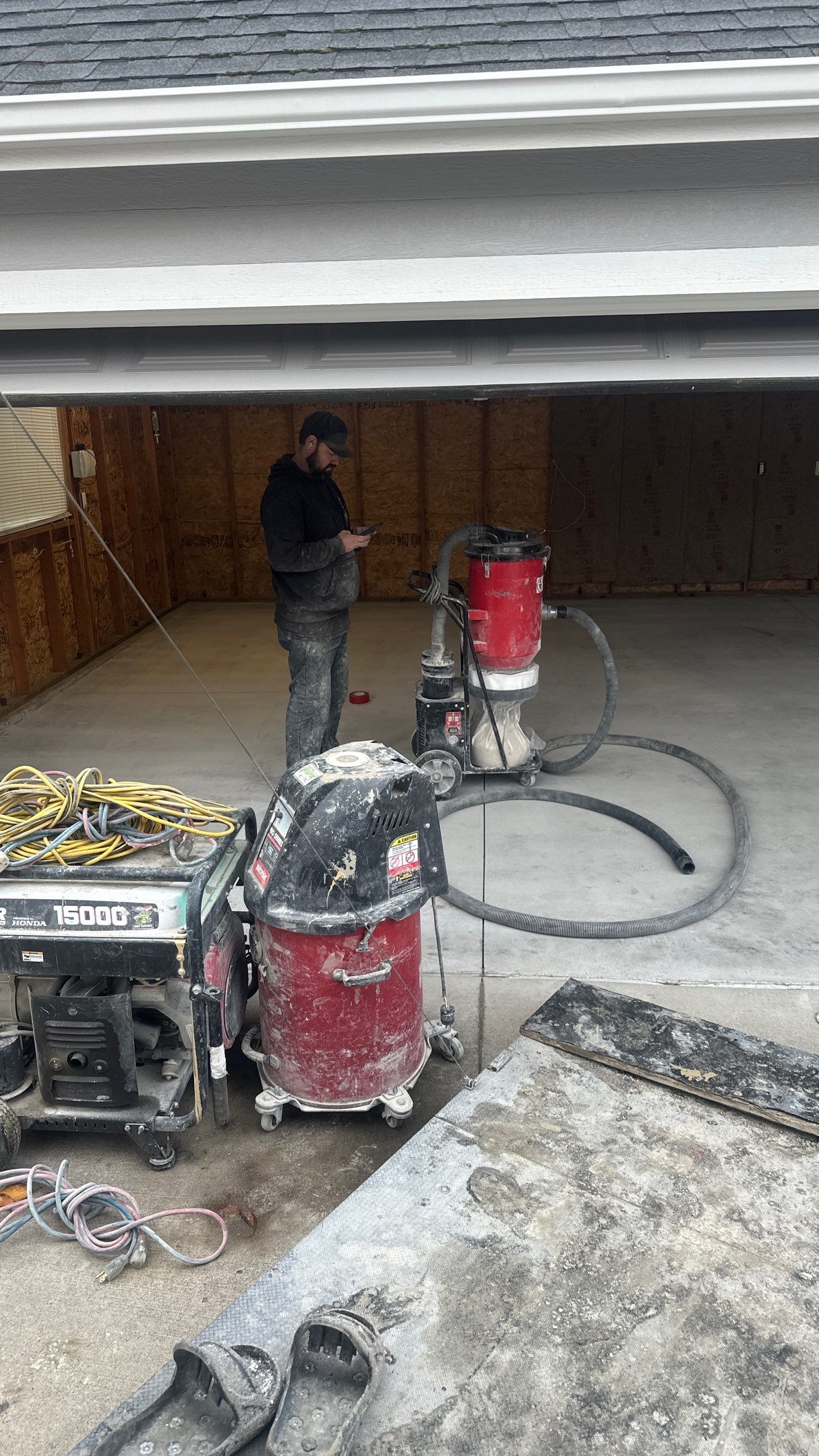 Garage Transformation using Shale Hybrid by Croc Coatings, LLC
