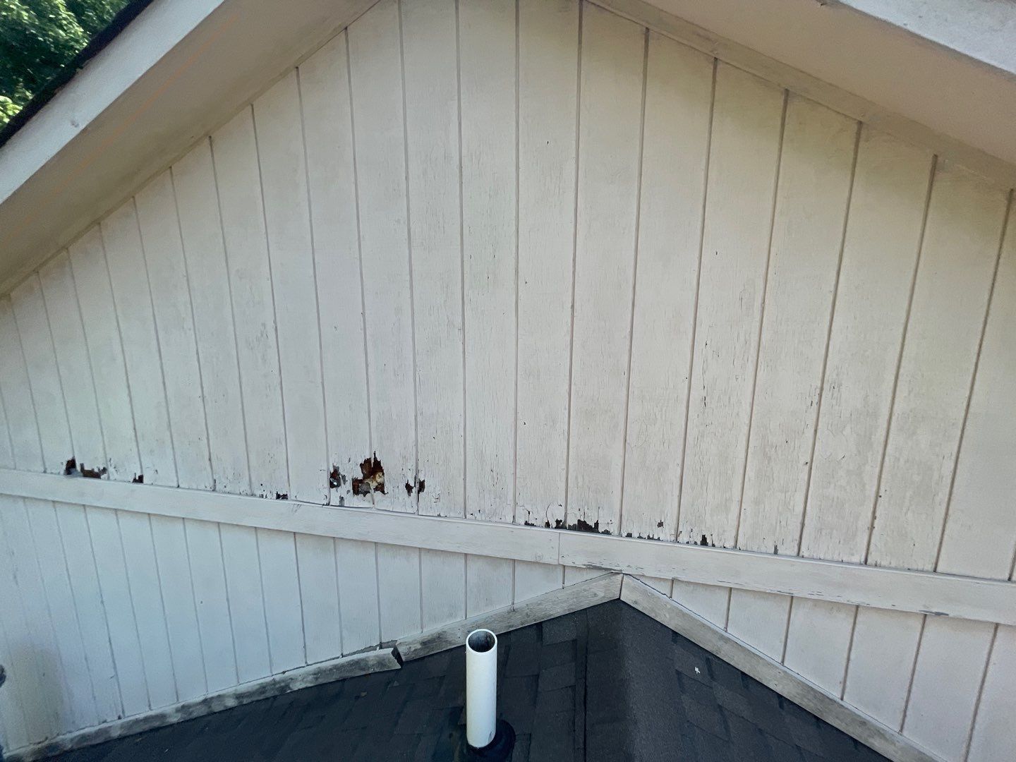 Seabreeze Roof Replacement, Exterior Siding and trim repairs and paint by 317 Roofing & Restorations