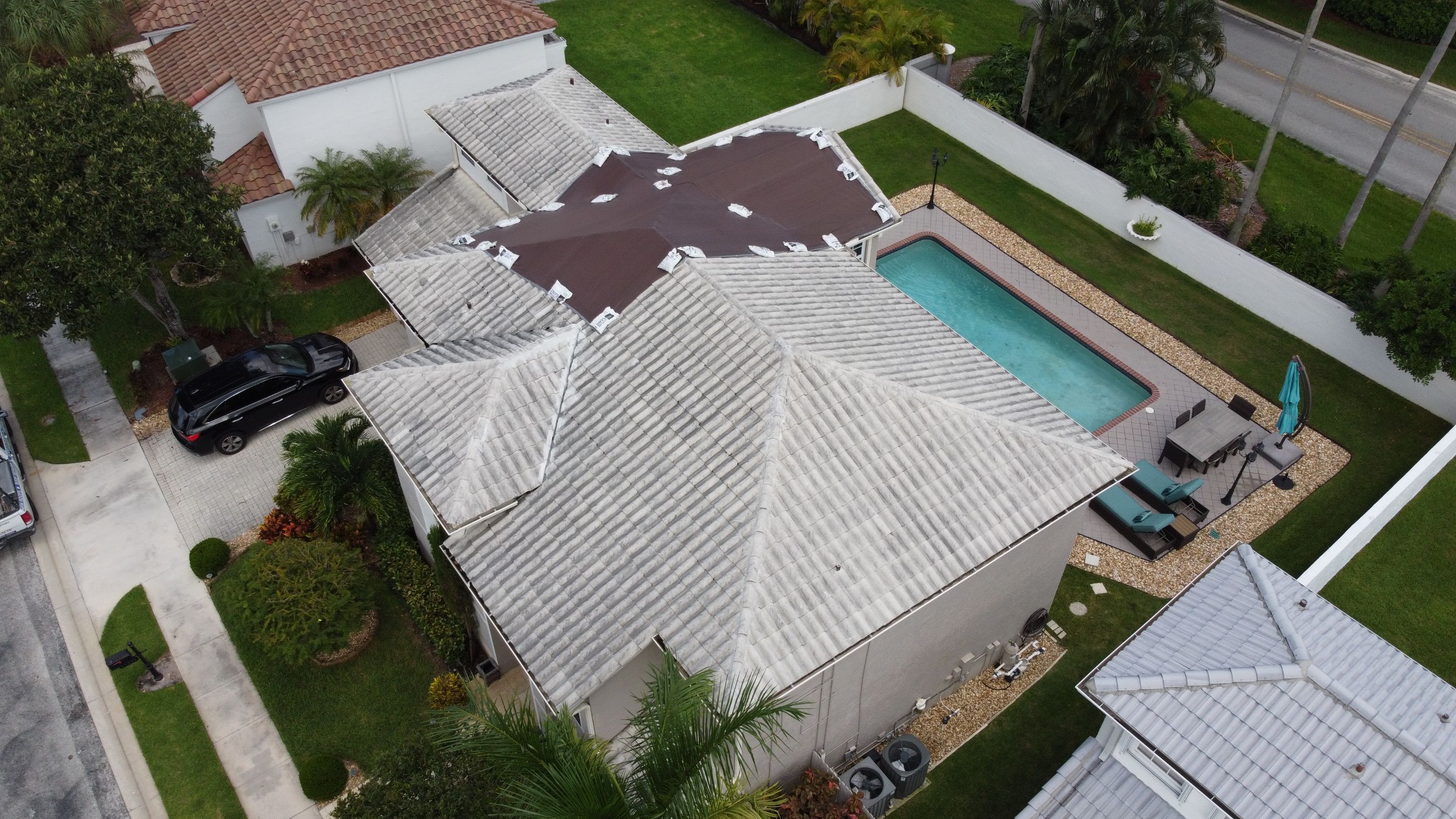Residential Roofing Installation using Eagle Roofing Tile by BLUES BROTHERS ROOFING