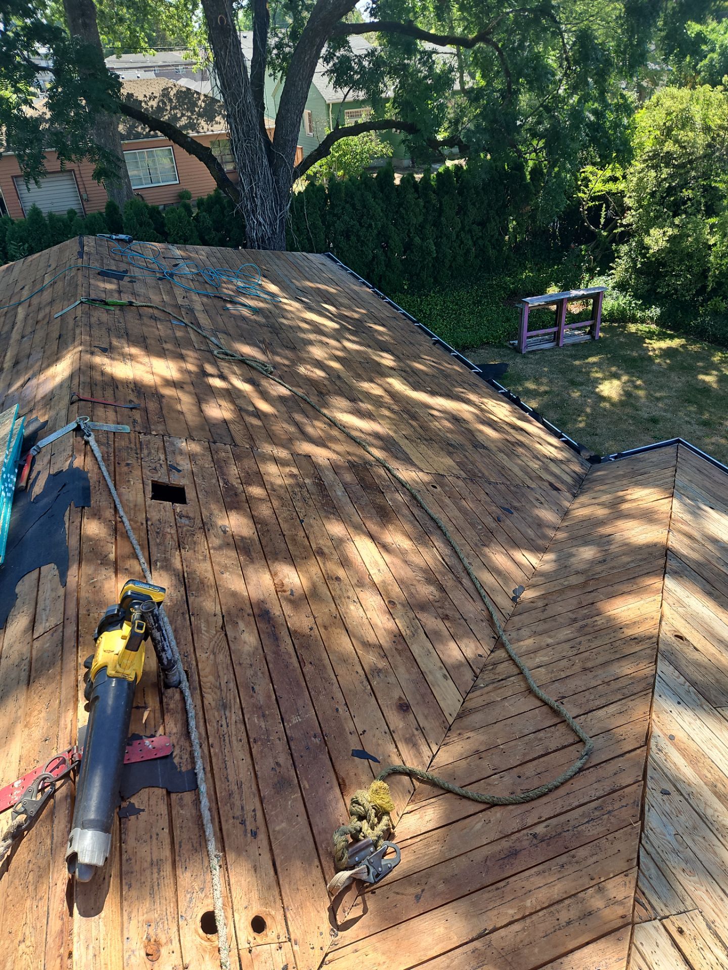 Residential Roofing Installation using IKO Dynasty (Color: Summit Grey) by Orezona Building & Roofing Company, Inc.